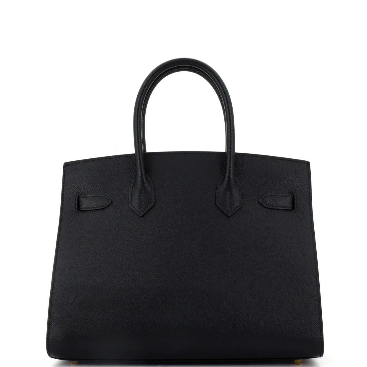 Birkin Sellier Bag Noir Epsom with Gold Hardware 30 - Deep Luxury