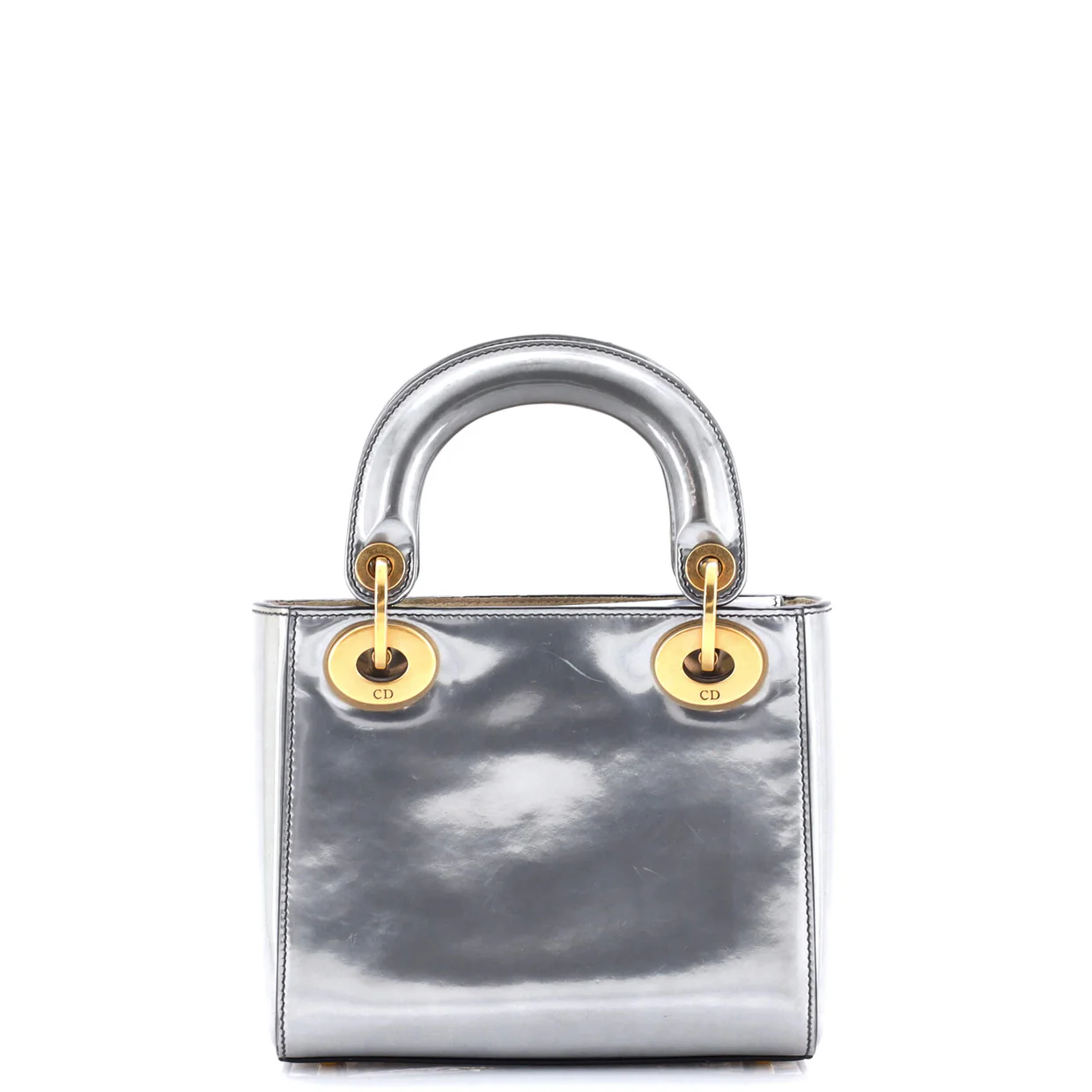 Lady Dior Chain Bag Patent Mini - Deep Luxury