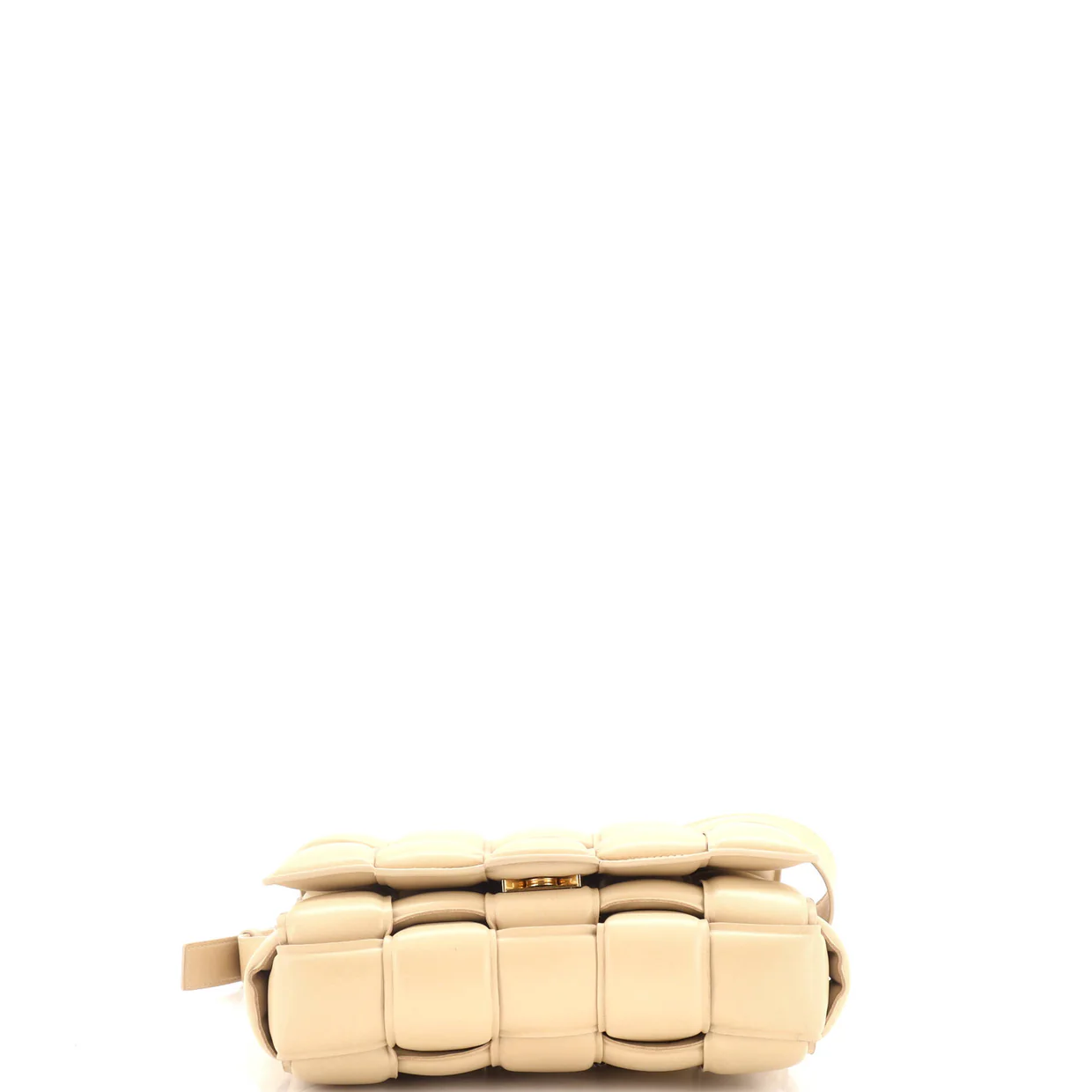 Cassette Crossbody Bag Padded Maxi Intrecciato Leather - Deep Luxury