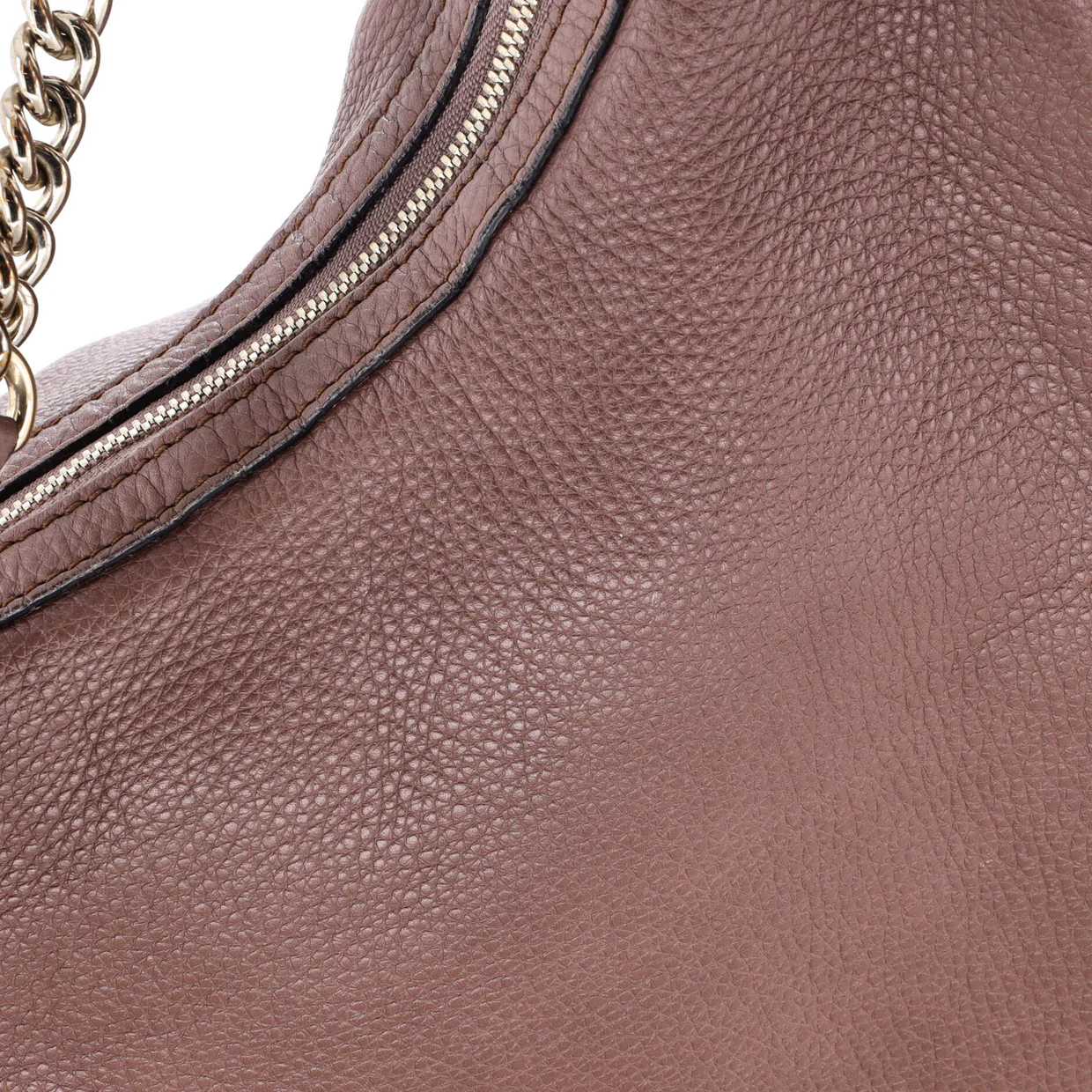 Soho Chain Hobo Leather Medium - Deep Luxury