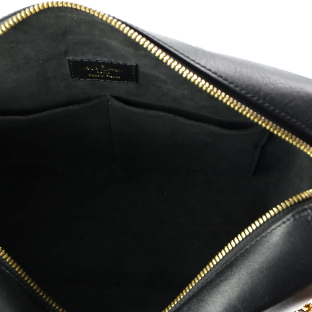 City Malle Handbag Reverse Monogram Canvas and Leather MM - Deep Luxury