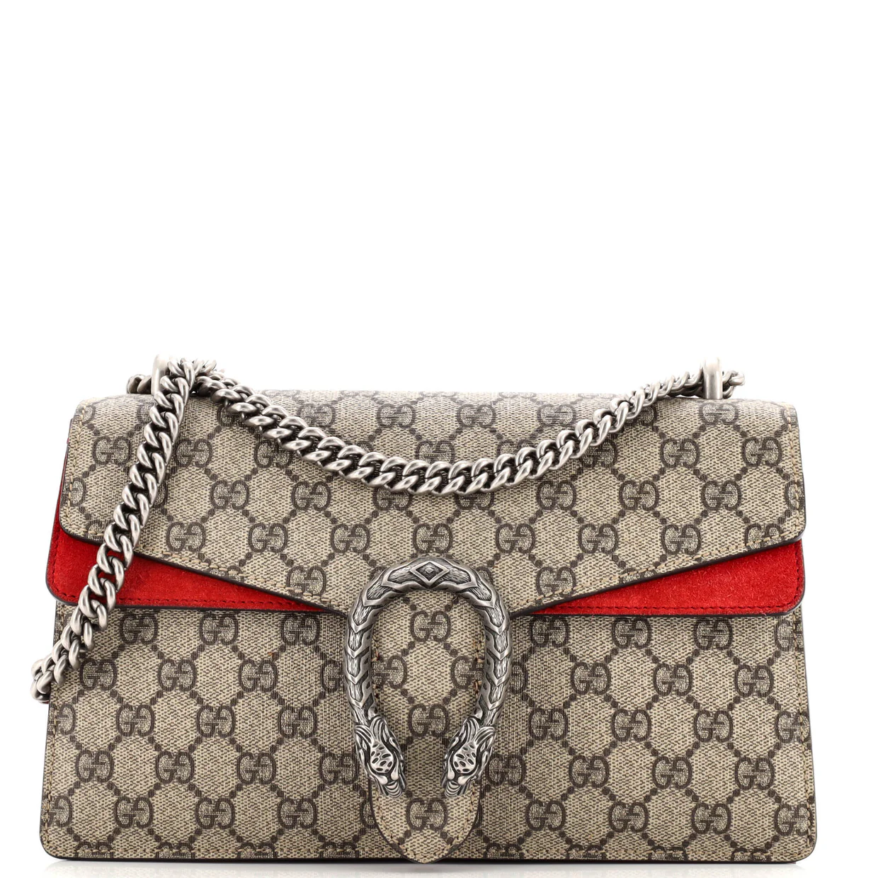 Dionysus Bag GG Coated Canvas and Leather Small - Deep Luxury