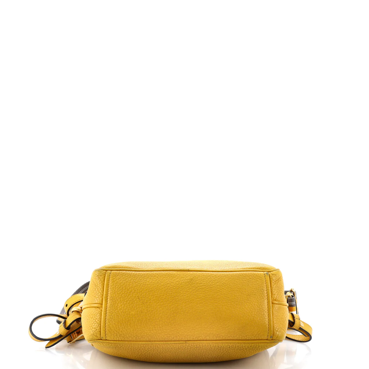 Double Zip Camera Bag Vitello Daino - Deep Luxury