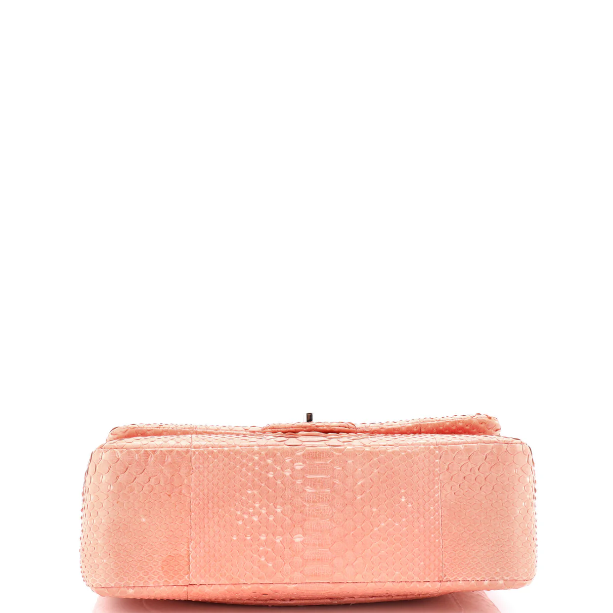 Classic Double Flap Bag Python Jumbo - Deep Luxury