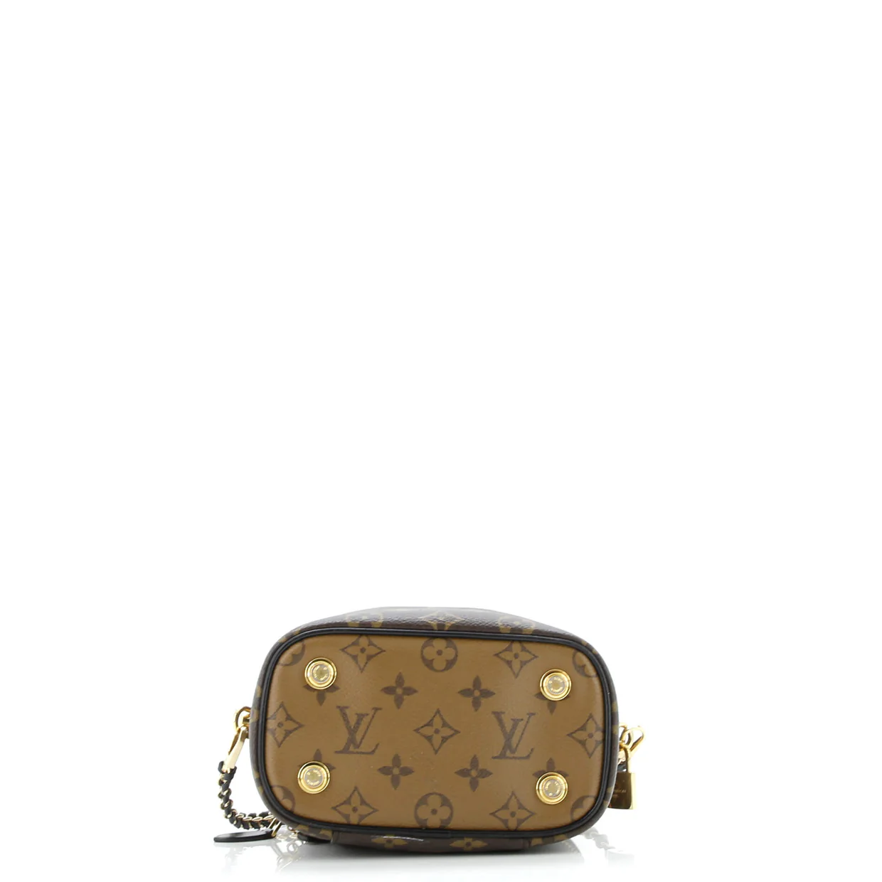 Vanity Handbag Reverse Monogram Canvas PM - Deep Luxury