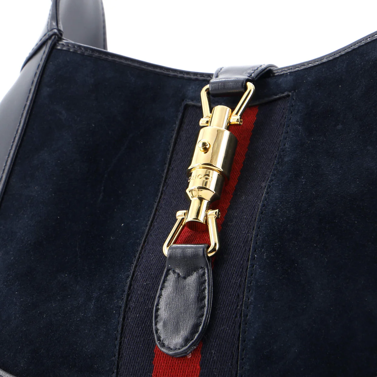 Jackie 1961 Hobo Suede with Leather Small - Deep Luxury