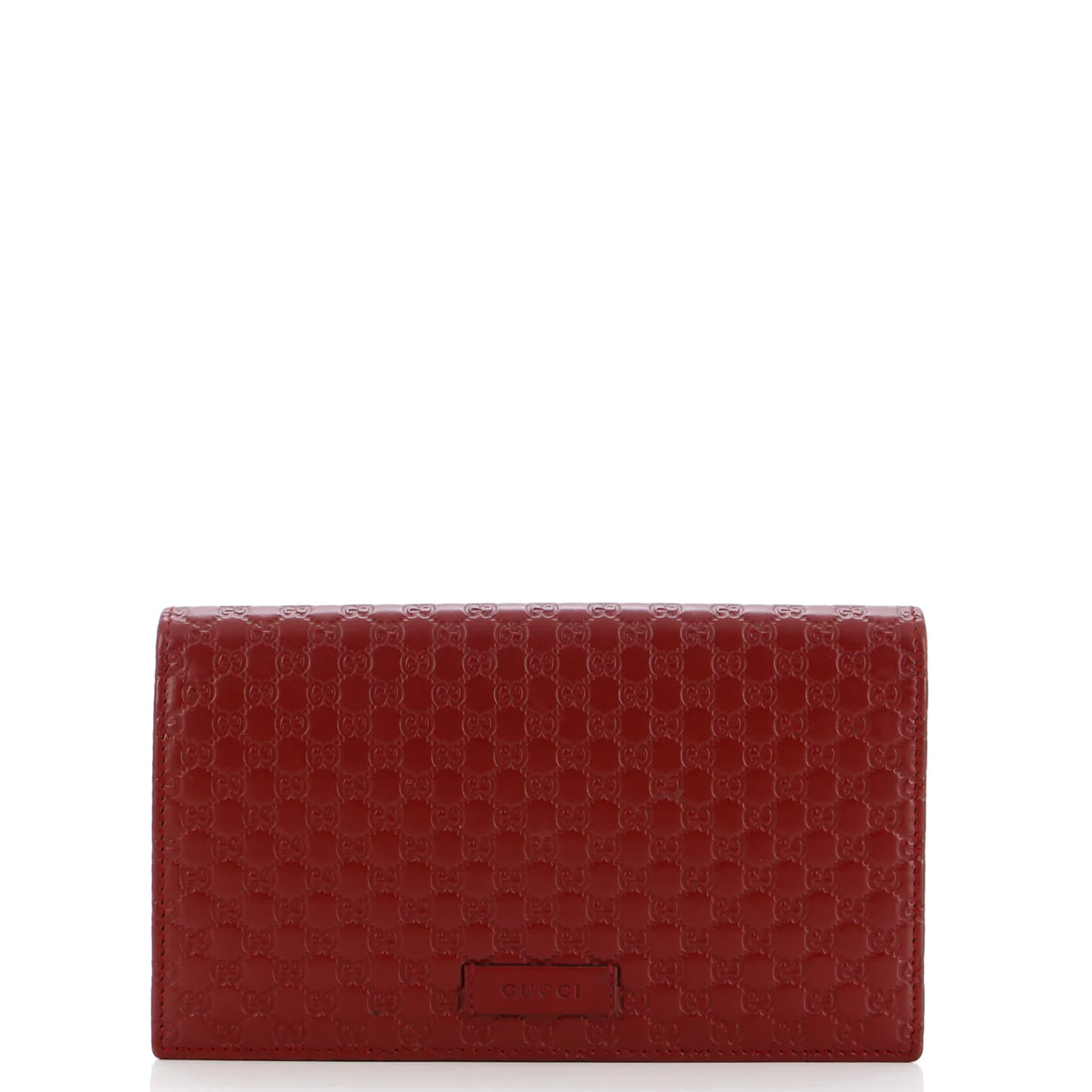 Wallet on Strap Microguccissima Leather - Deep Luxury
