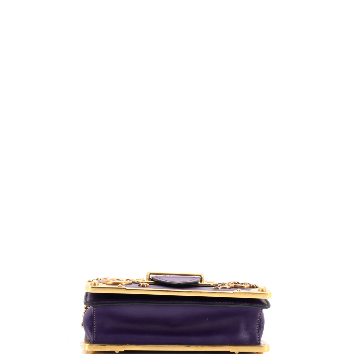 Cahier Crossbody Bag Embellished Leather Small - Deep Luxury