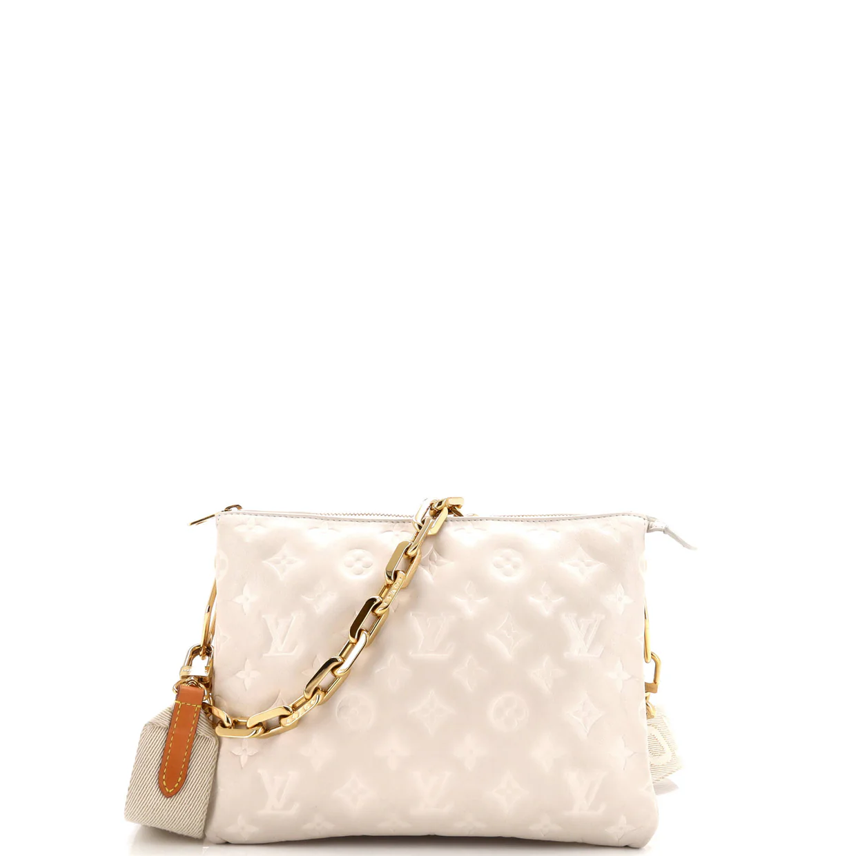 Coussin Bag Monogram Embossed Lambskin PM - Deep Luxury