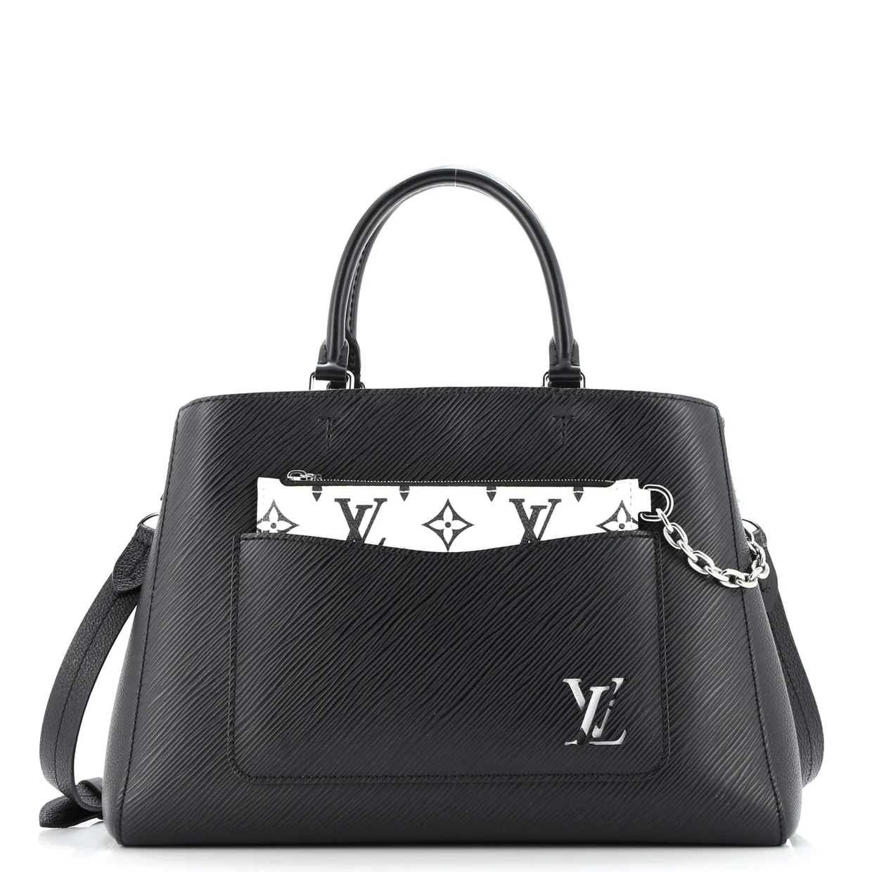 Marelle Tote Epi Leather MM - Deep Luxury