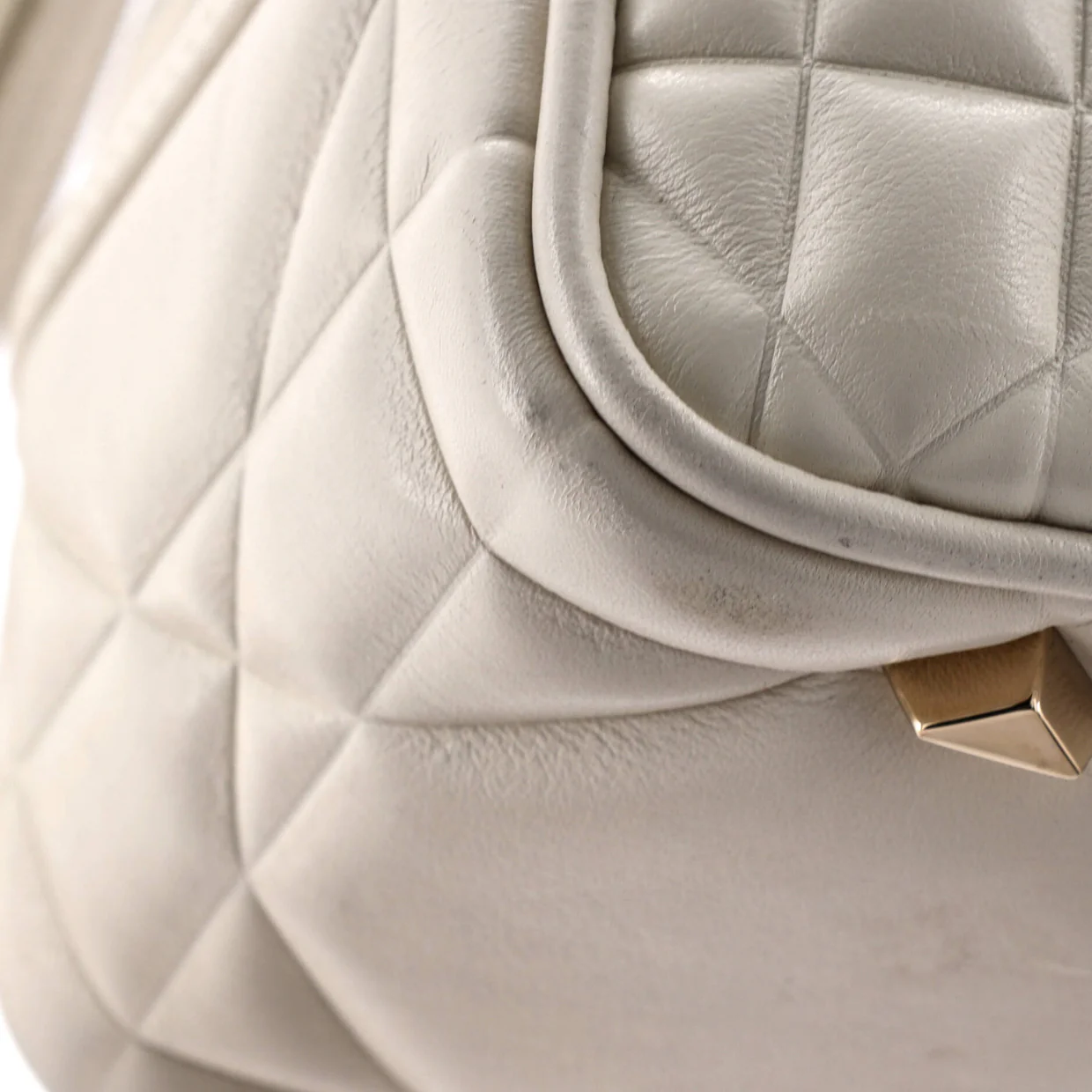 Lady 95.22 Bag Cannage Embossed Leather Small - Deep Luxury