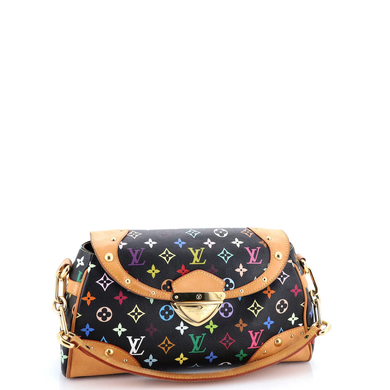Beverly Handbag Monogram Multicolor MM - Deep Luxury