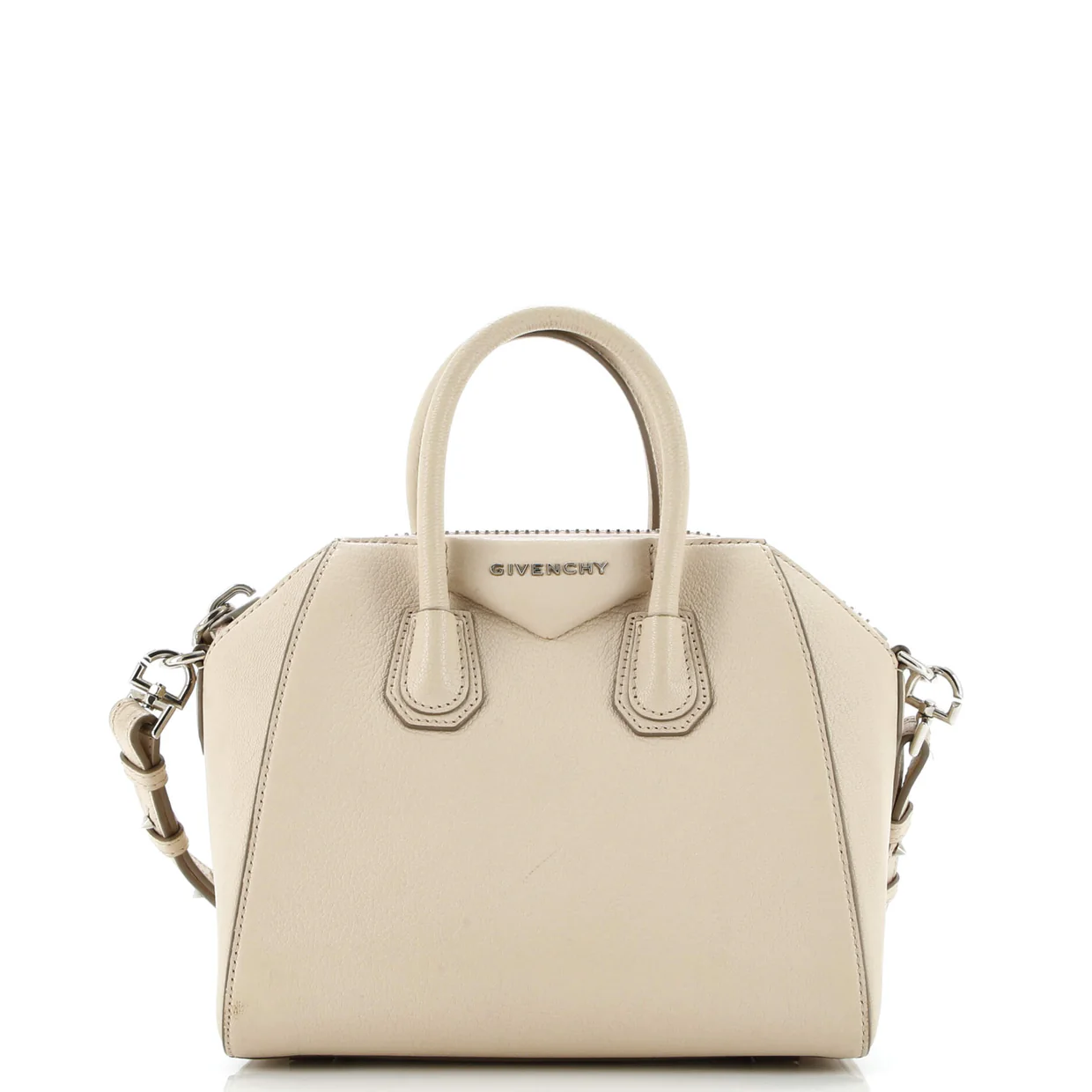 Antigona Bag Leather Mini - Deep Luxury