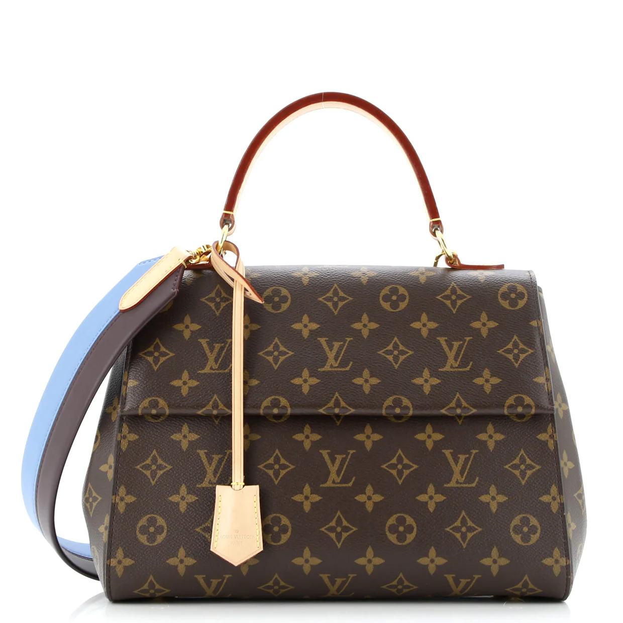 Cluny Top Handle Bag Monogram Canvas MM - Deep Luxury