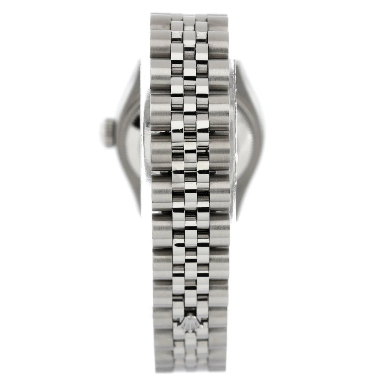 Oyster Perpetual Datejust Automatic Watch Stainless Steel and White Gold with Diamond Markers 26 - Deep Luxury