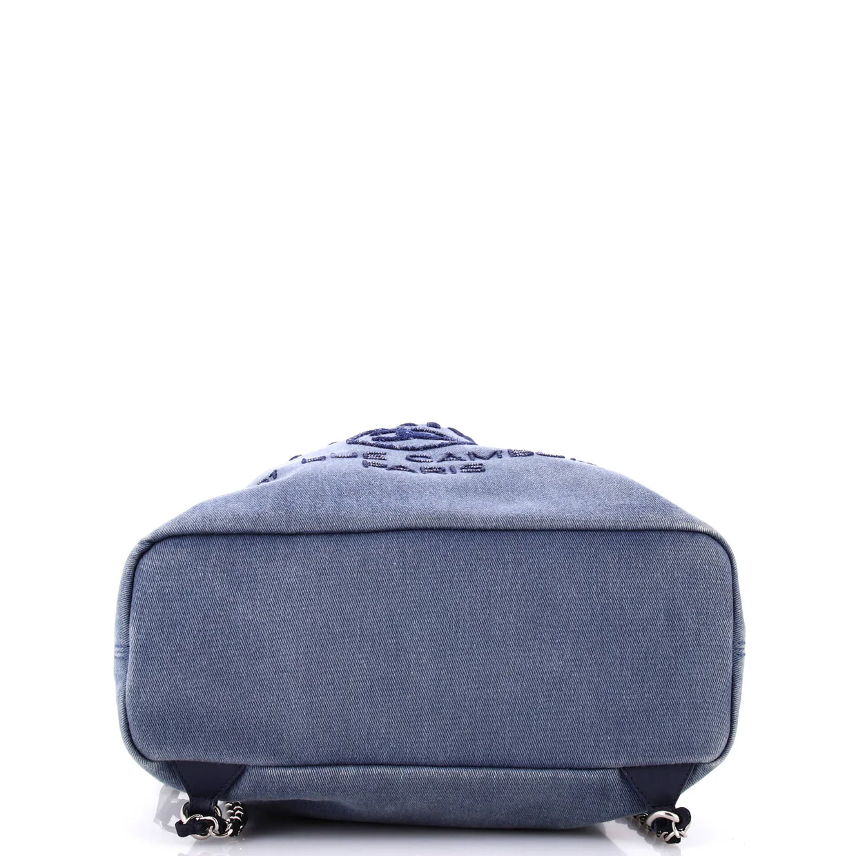 Deauville Backpack Canvas with Sequins Large - Deep Luxury