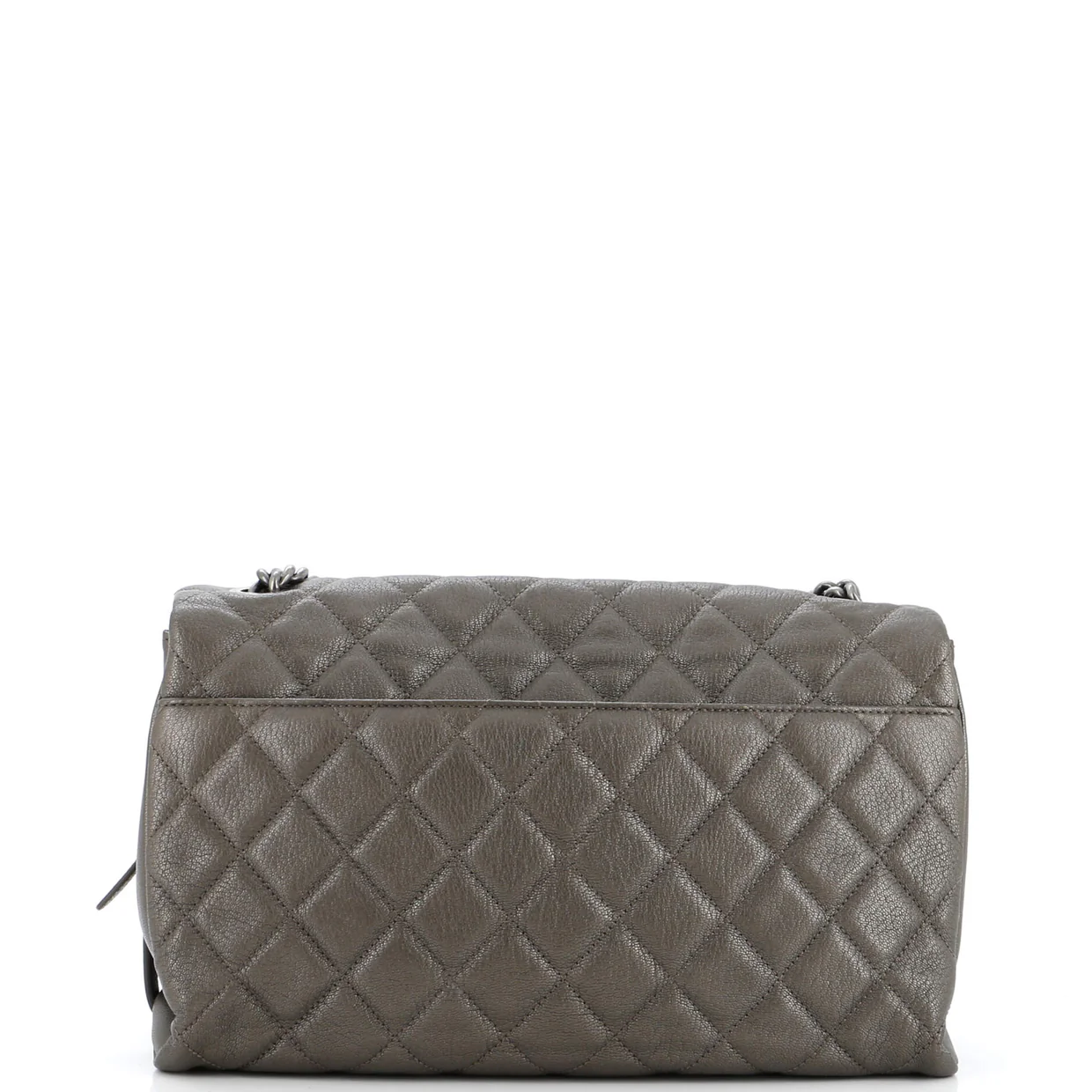 City Rock Flap Bag Quilted Goatskin Large - Deep Luxury