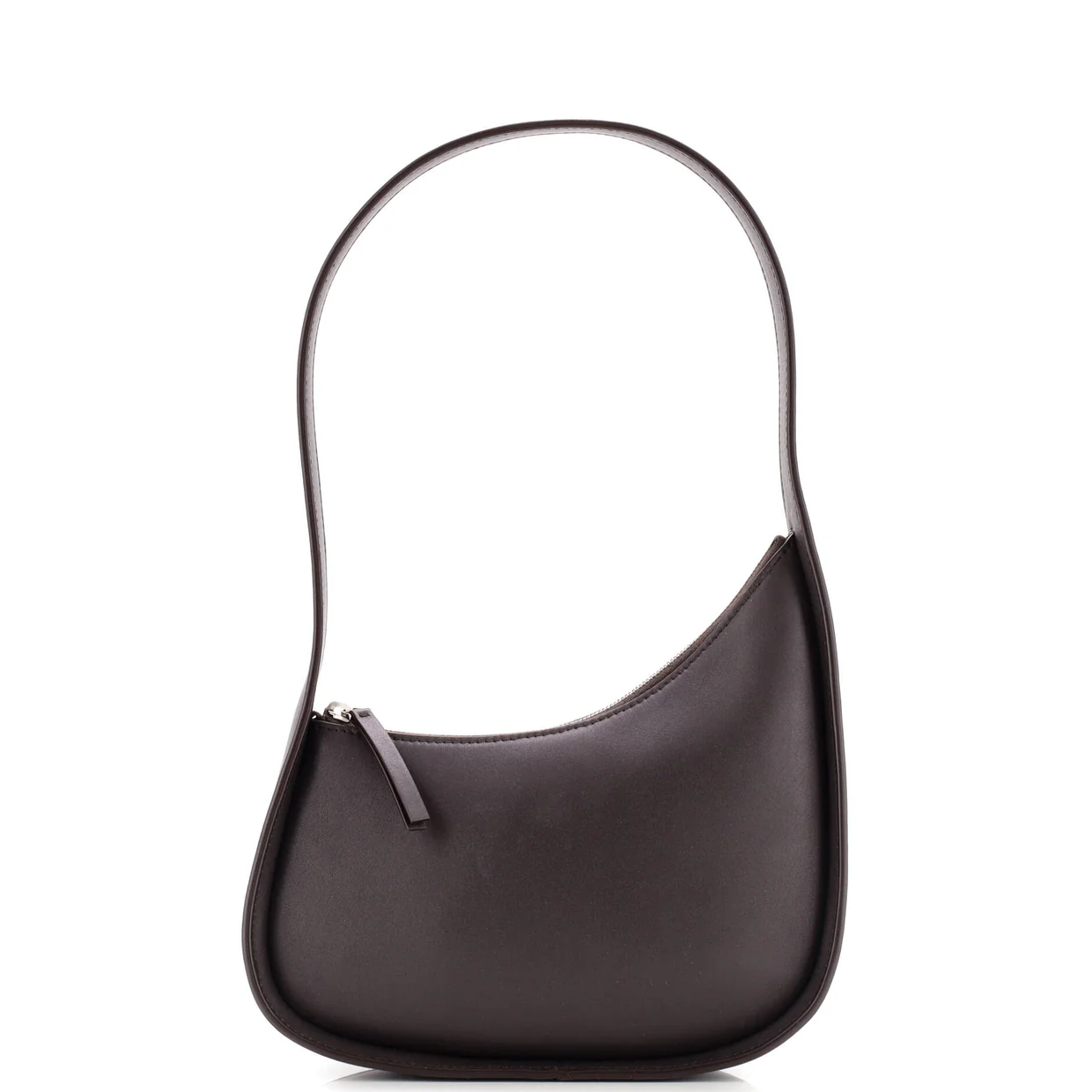 Half Moon Shoulder Bag Leather - Deep Luxury