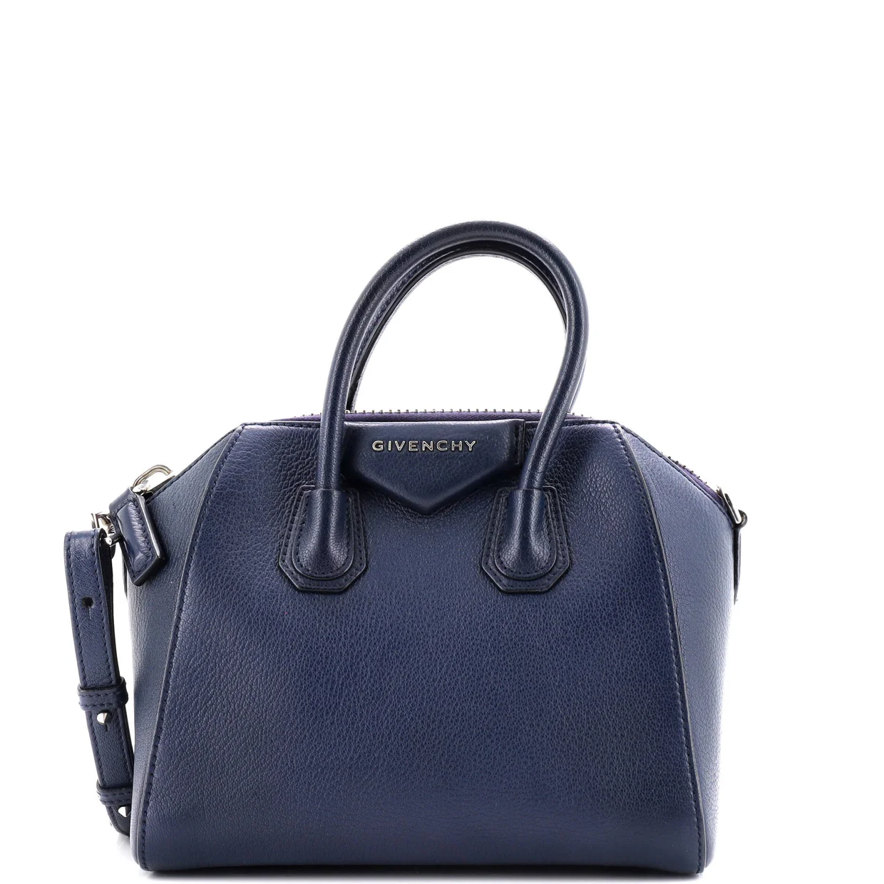 Antigona Bag Leather Mini - Deep Luxury