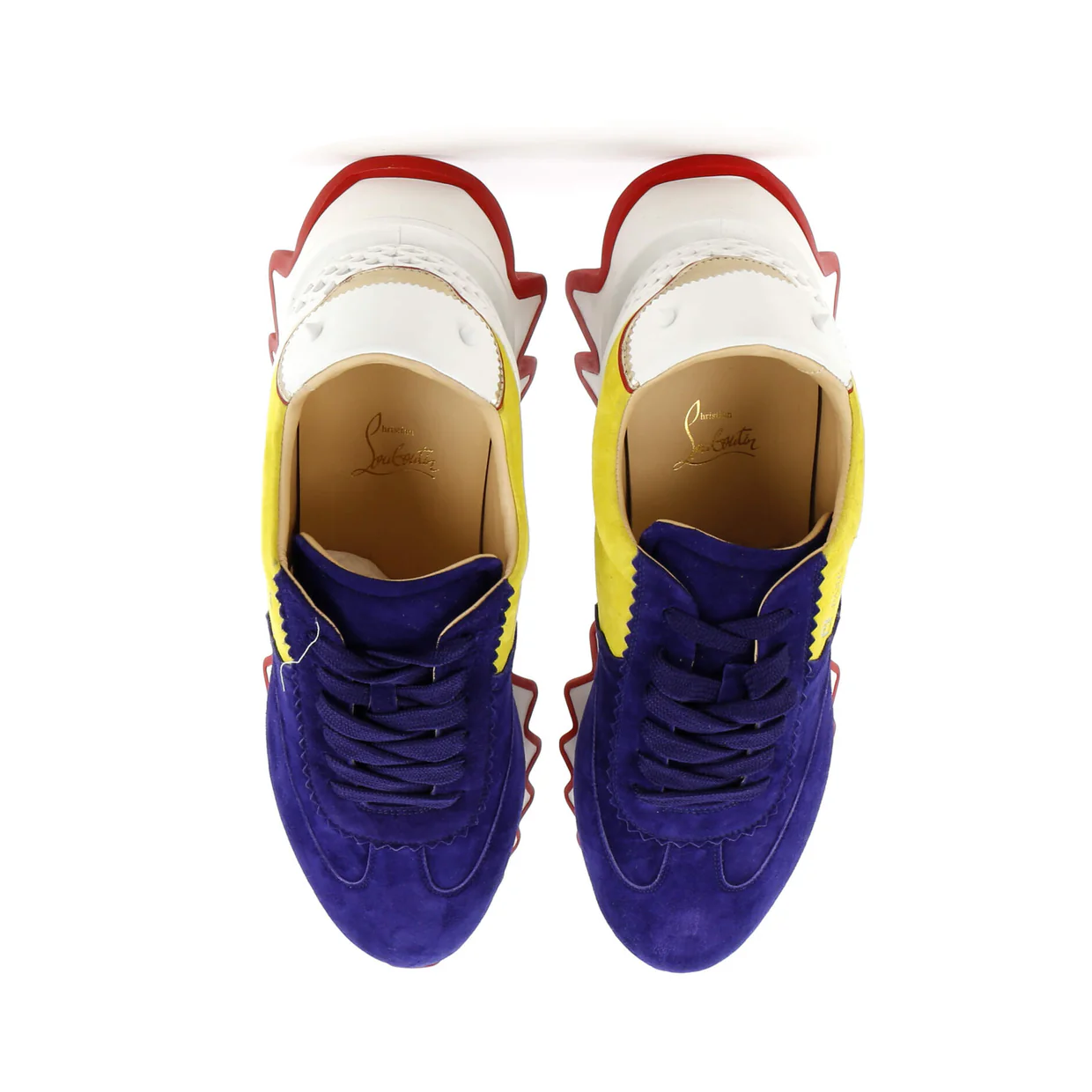 Loubishark Sneakers Suede - Deep Luxury