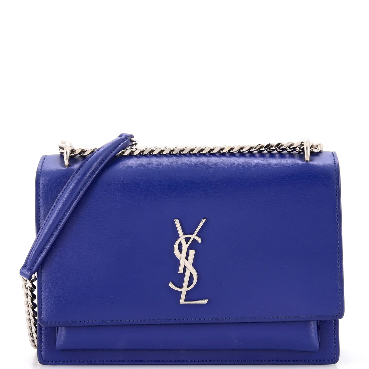 Sunset Crossbody Bag Leather Medium - Deep Luxury