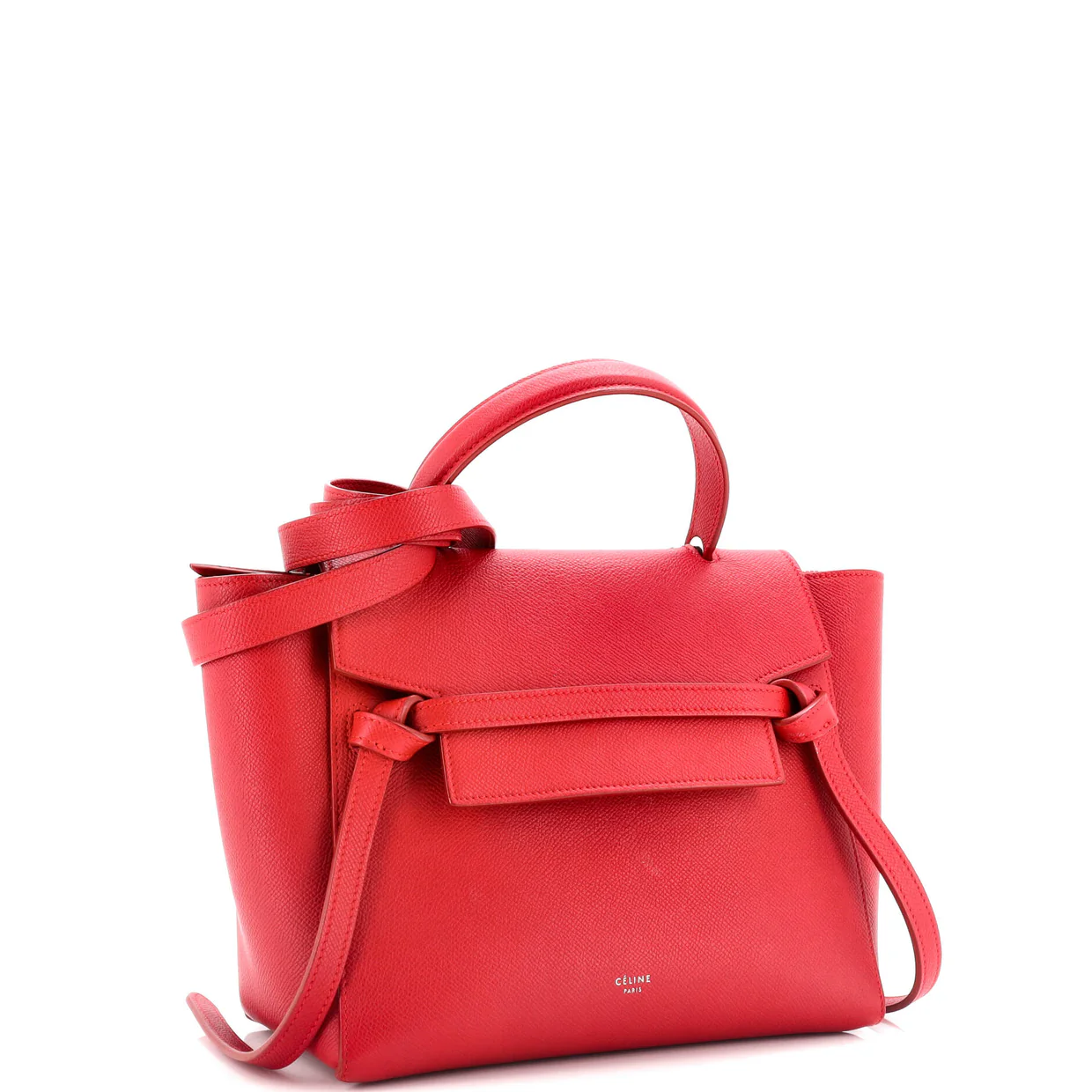 Belt Bag Textured Leather Micro - Deep Luxury