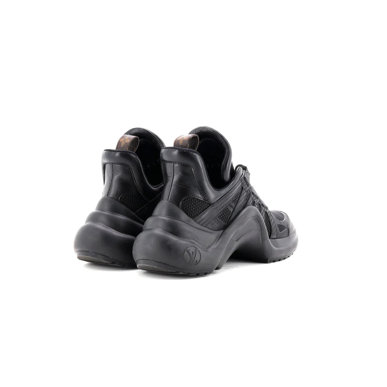 Women's LV Archlight Sneakers Monogram Technical Nylon with Leather - Deep Luxury