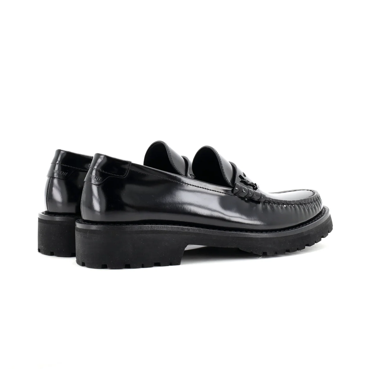 Women's Le Monogram Penny Loafers Leather - Deep Luxury