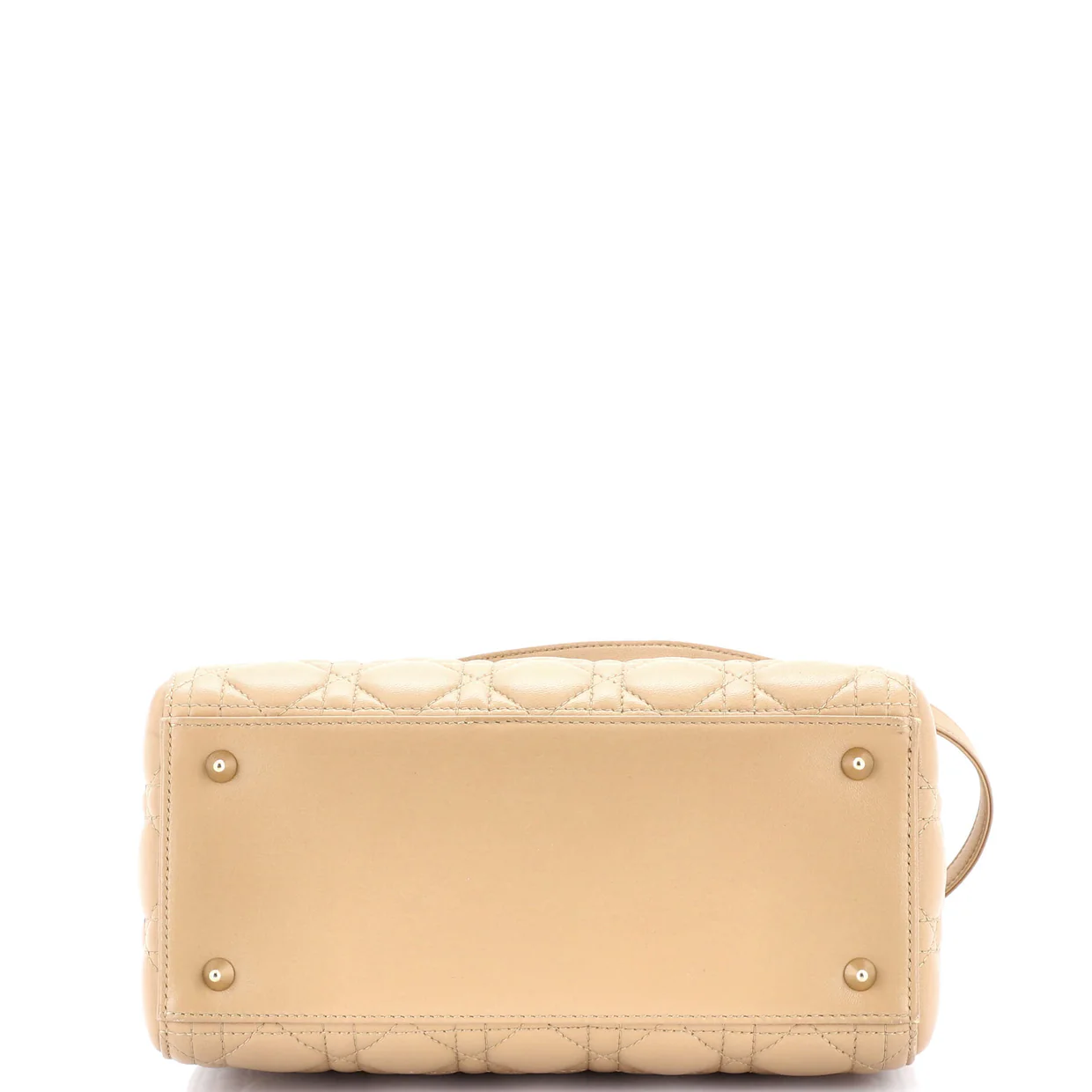 Lady Dior Bag Cannage Quilt Lambskin Medium - Deep Luxury