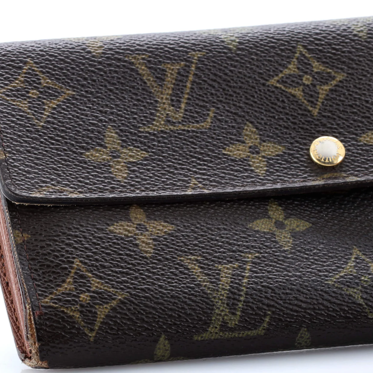 Sarah Wallet NM Monogram Canvas - Deep Luxury
