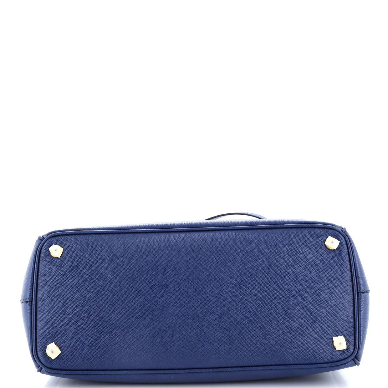 Double Zip Lux Tote Saffiano Leather Large - Deep Luxury