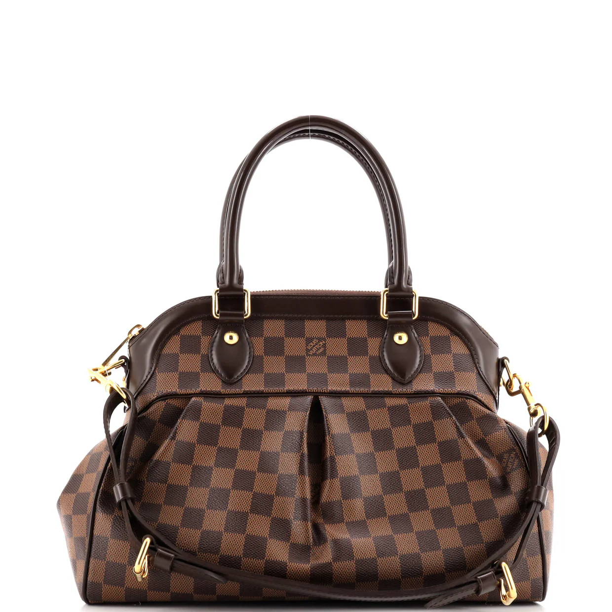 Trevi Handbag Damier PM - Deep Luxury