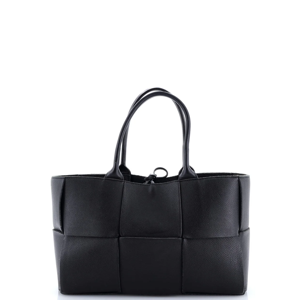 Arco Tote Maxi Intrecciato Leather Small - Deep Luxury