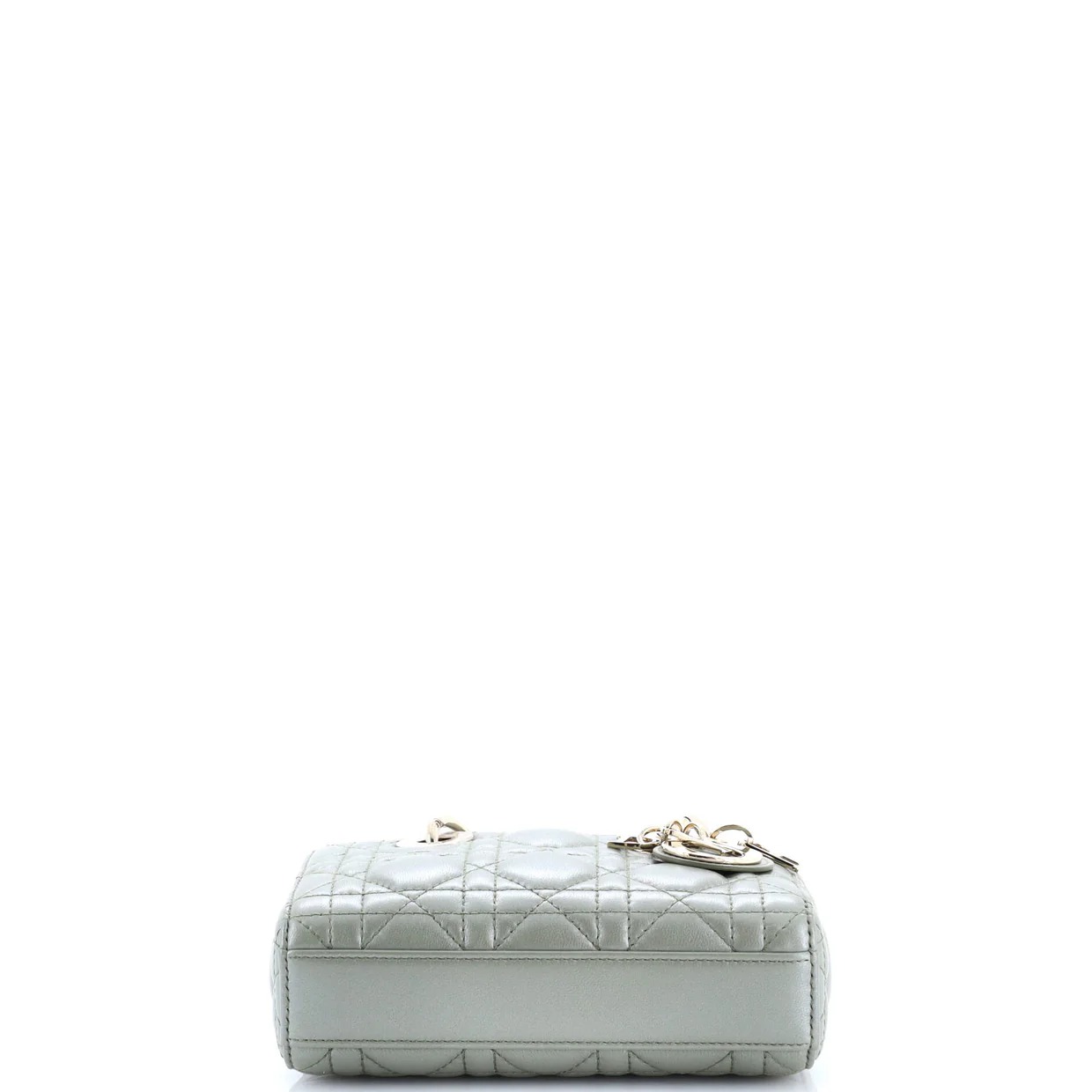 Lady D-Joy Bag Cannage Quilt Lambskin Micro - Deep Luxury