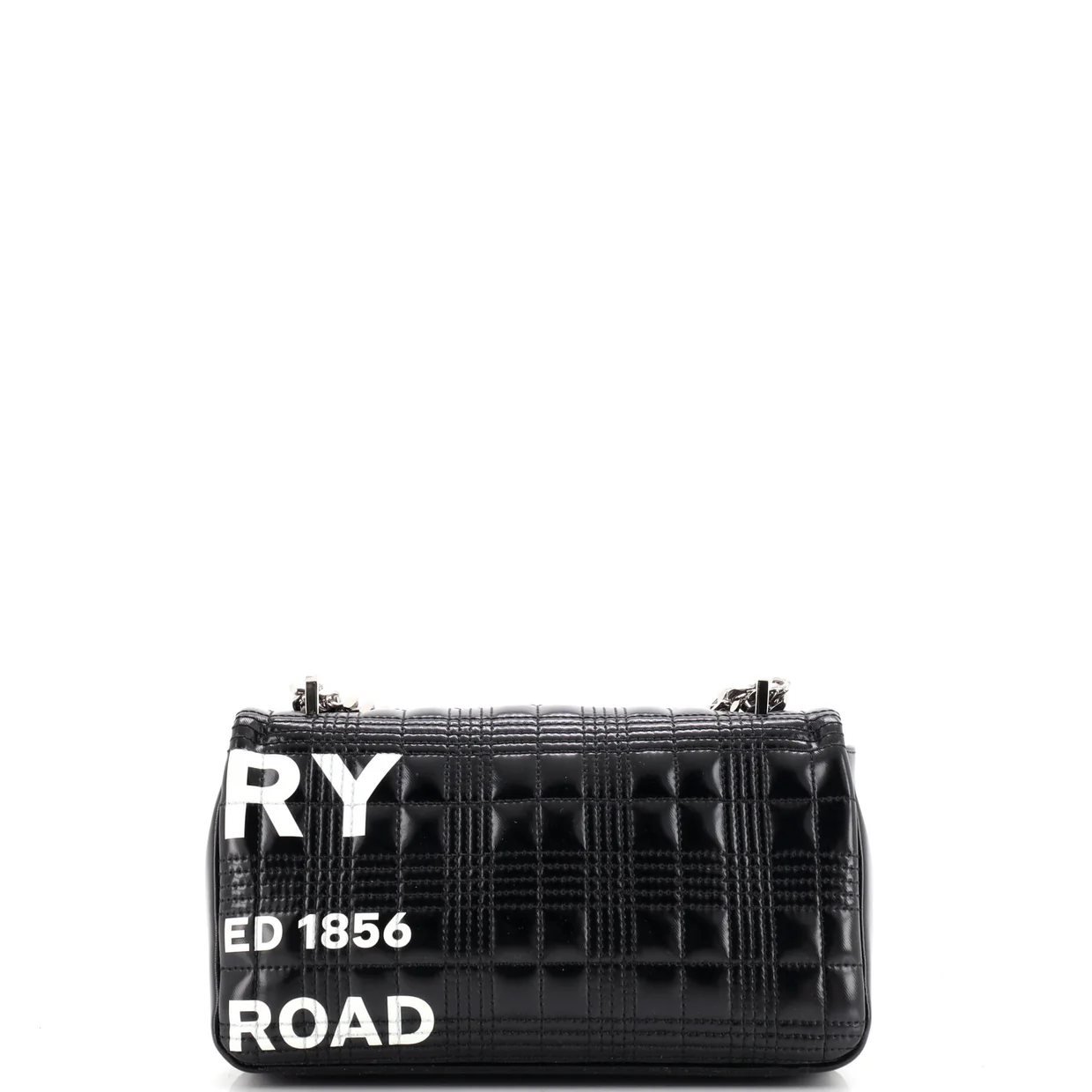 Lola Shoulder Bag Quilted Printed Coated Canvas Small - Deep Luxury