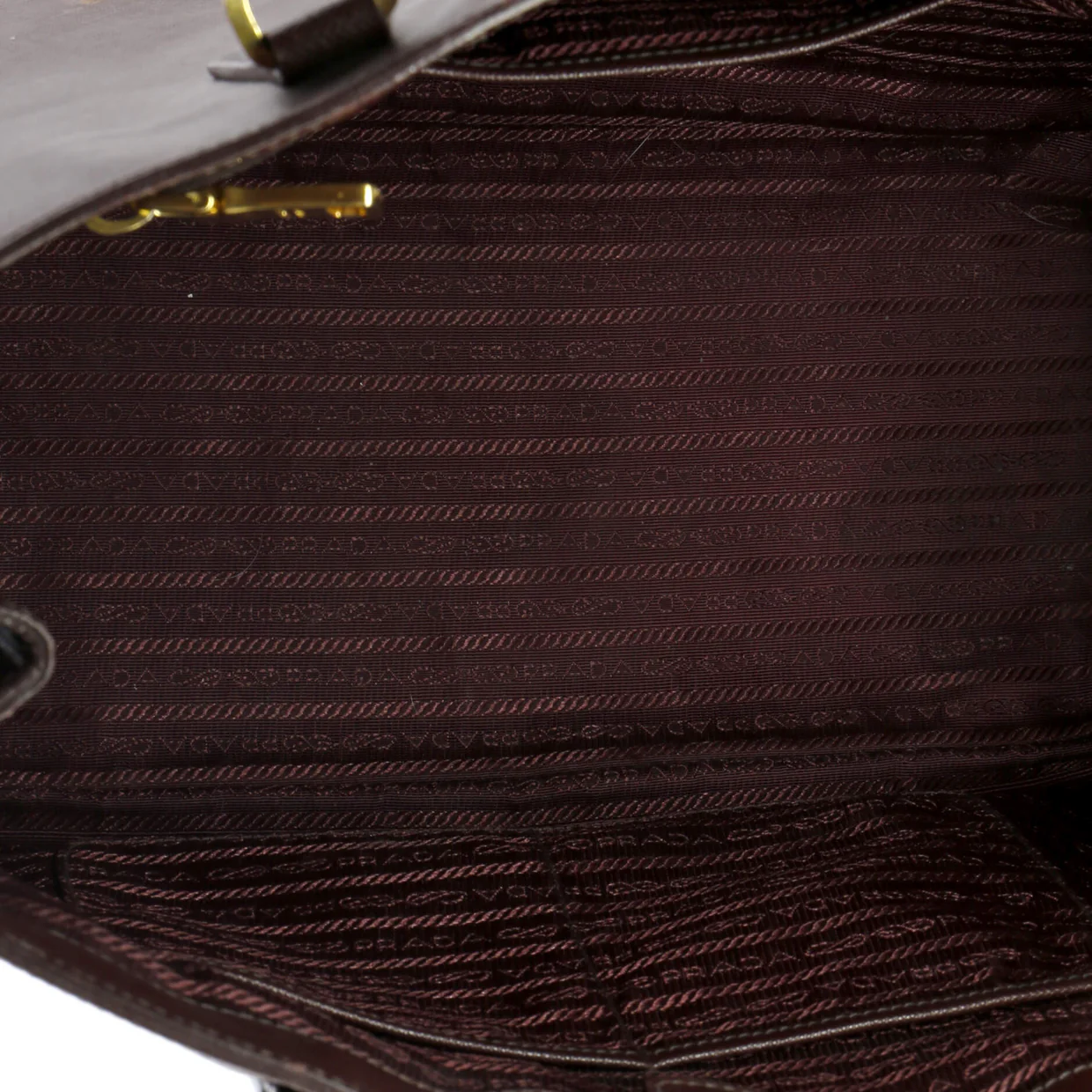 Lux Open Tote Saffiano Leather North South - Deep Luxury