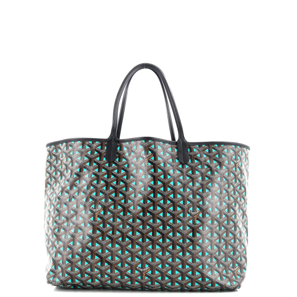 Saint Louis Tote Claire Voie Coated Canvas PM - Deep Luxury