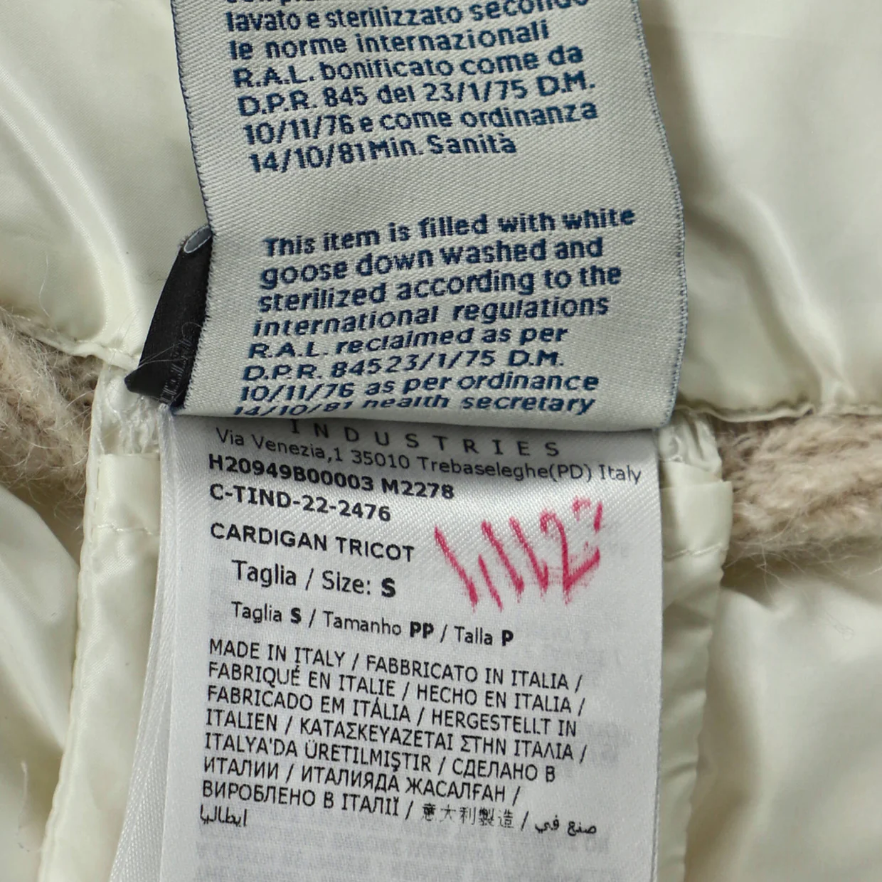 Women's Genius 2 1952 Knit Puffer Jacket Quilted Wool and Mohair Blend with Down - Deep Luxury