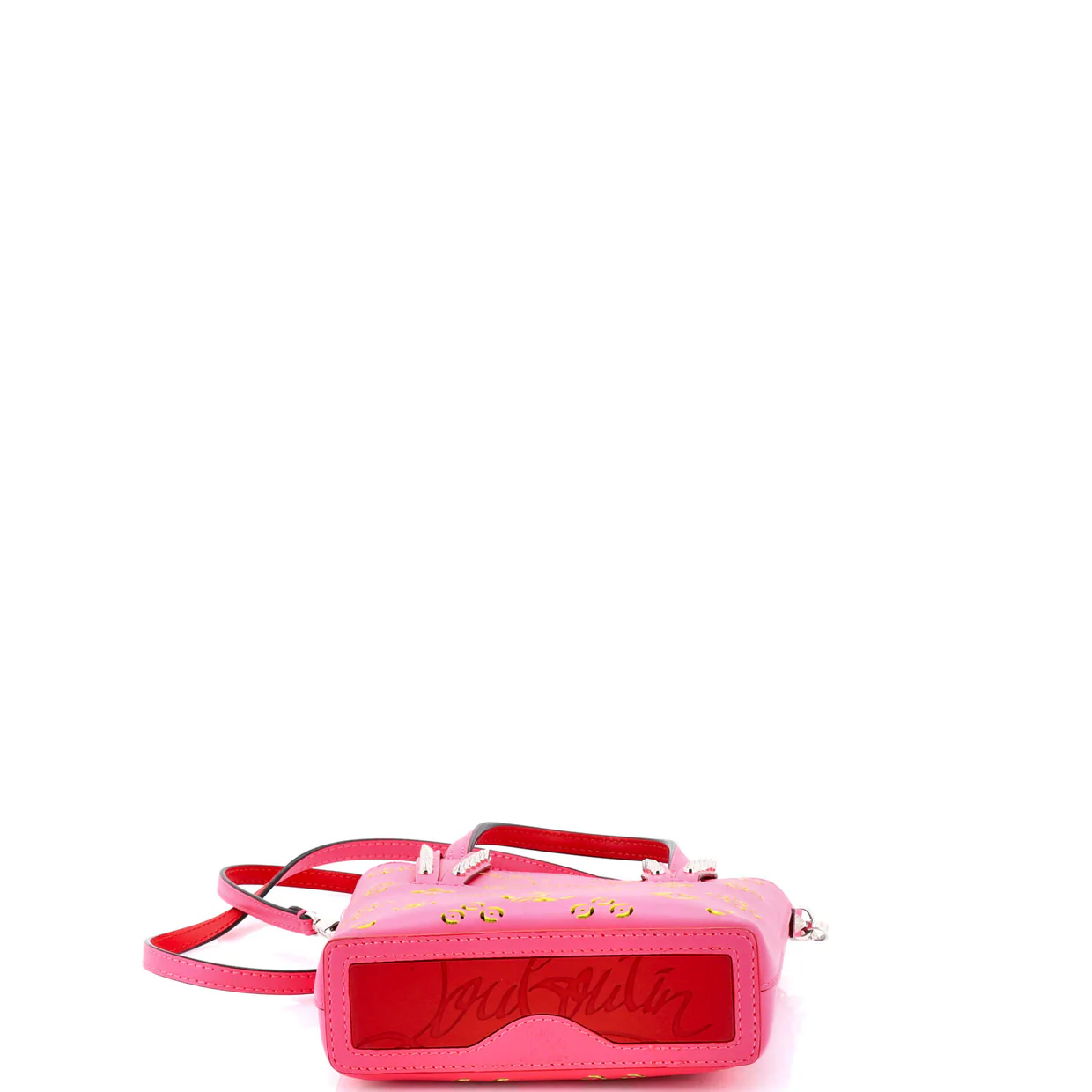 Cabata Tote Perforated Leather Mini - Deep Luxury