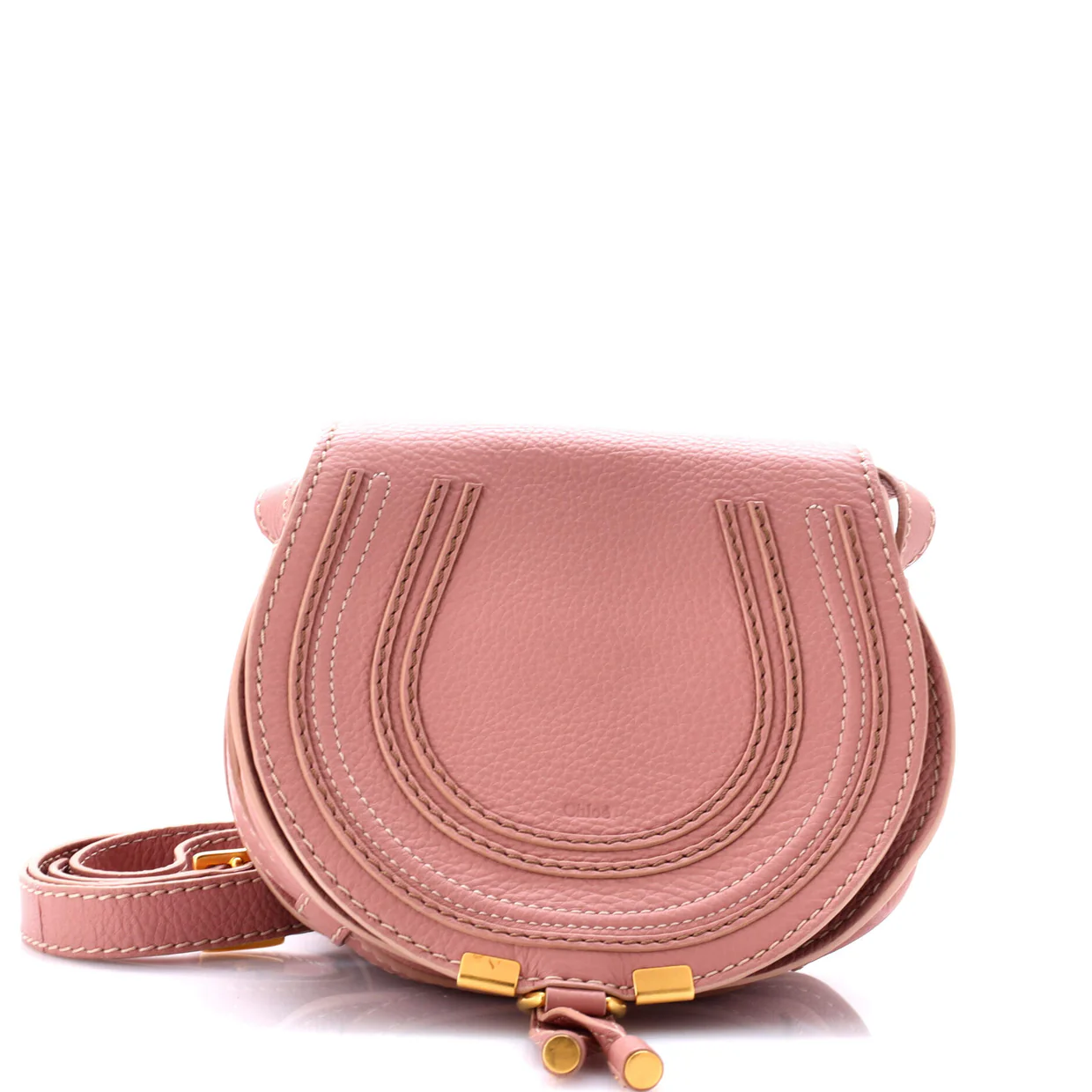 Marcie Crossbody Bag Leather Small - Deep Luxury