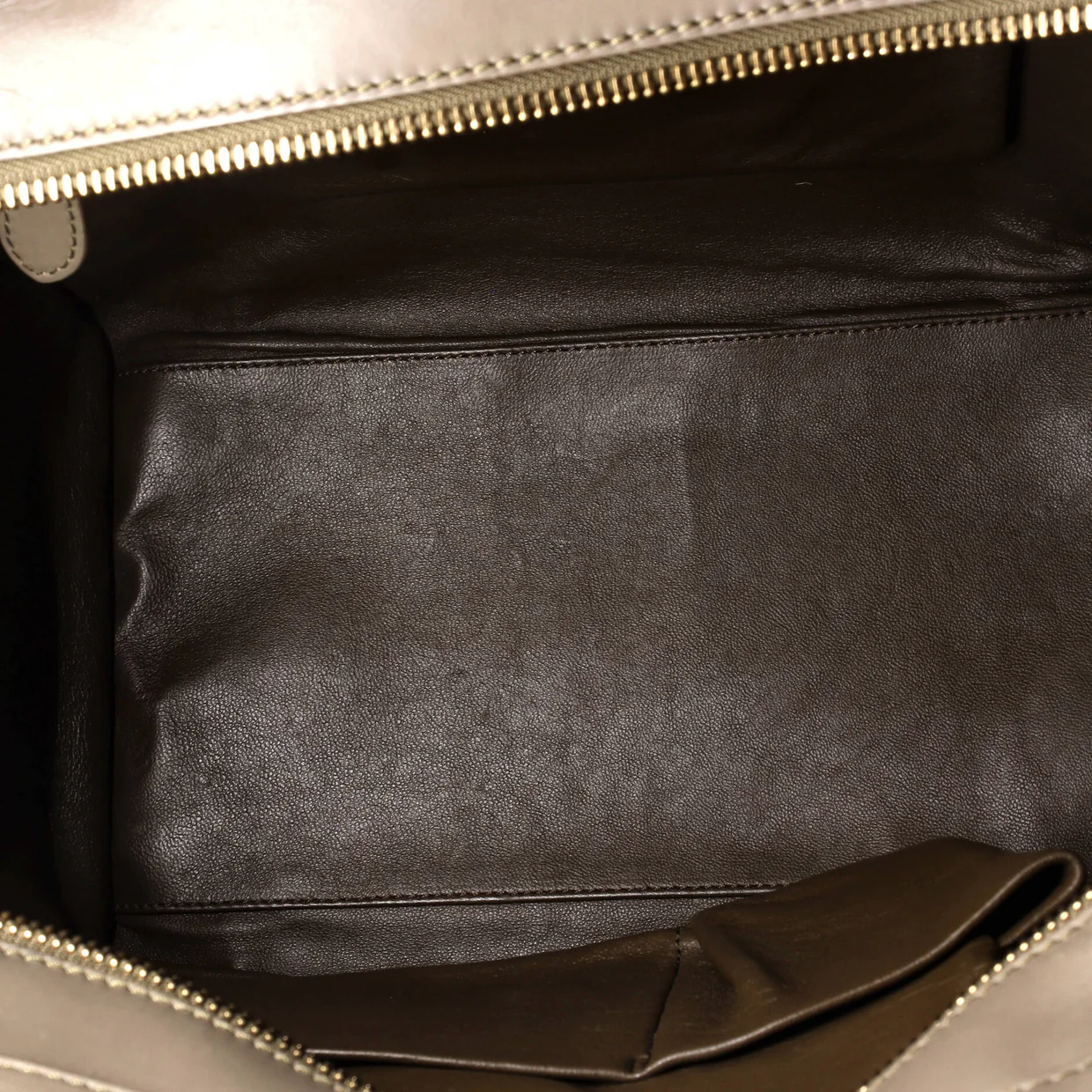 Luggage Bag Smooth Leather Mini - Deep Luxury