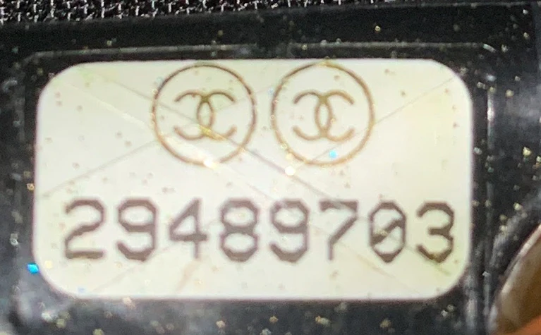 In The Loop Round Clutch with Chain Quilted Caviar Mini - Deep Luxury