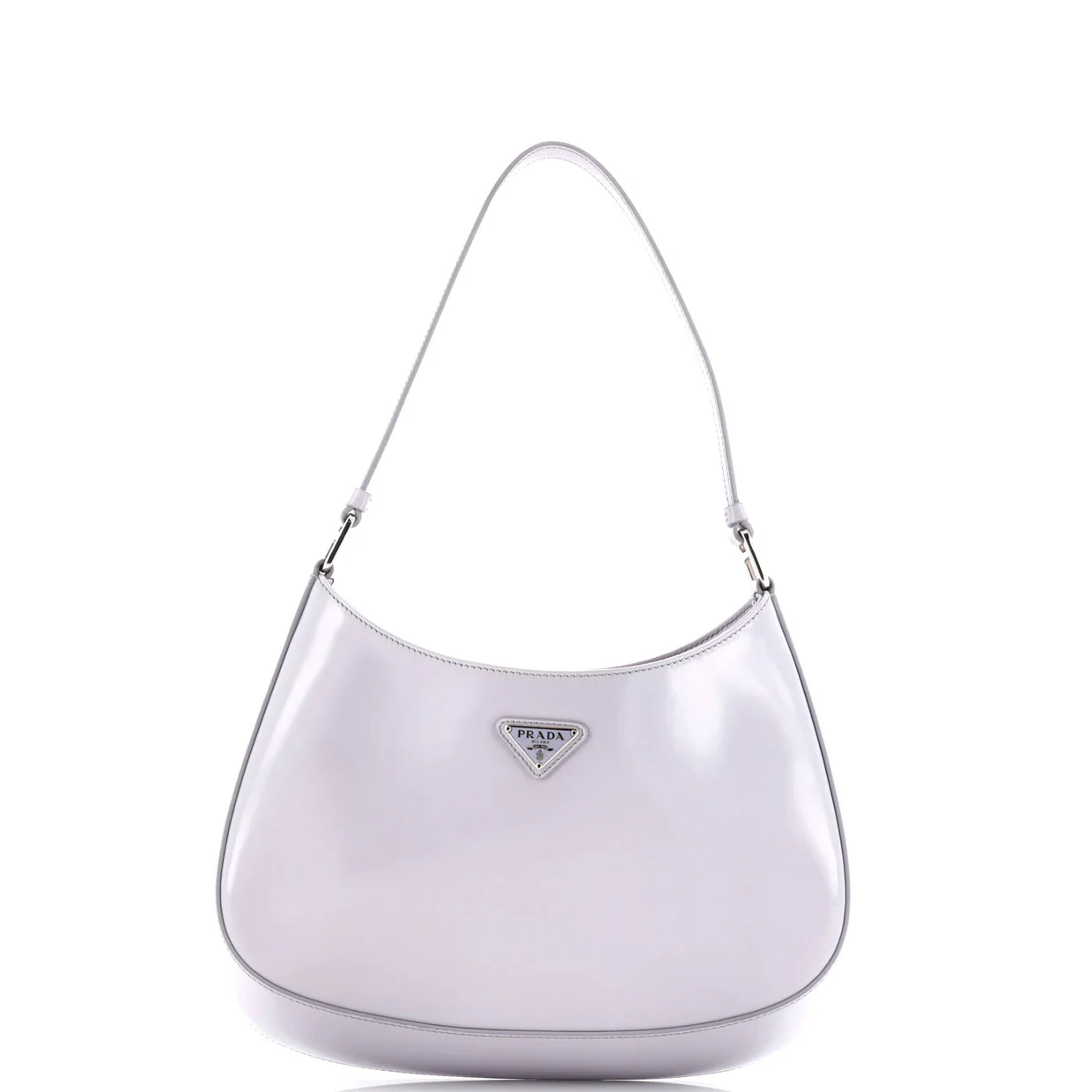 Cleo Shoulder Bag Spazzolato Leather Medium - Deep Luxury