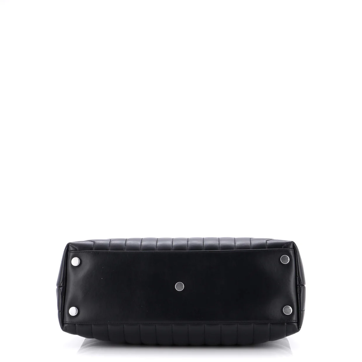 Loulou Shoulder Bag Matelasse Chevron Leather Large - Deep Luxury