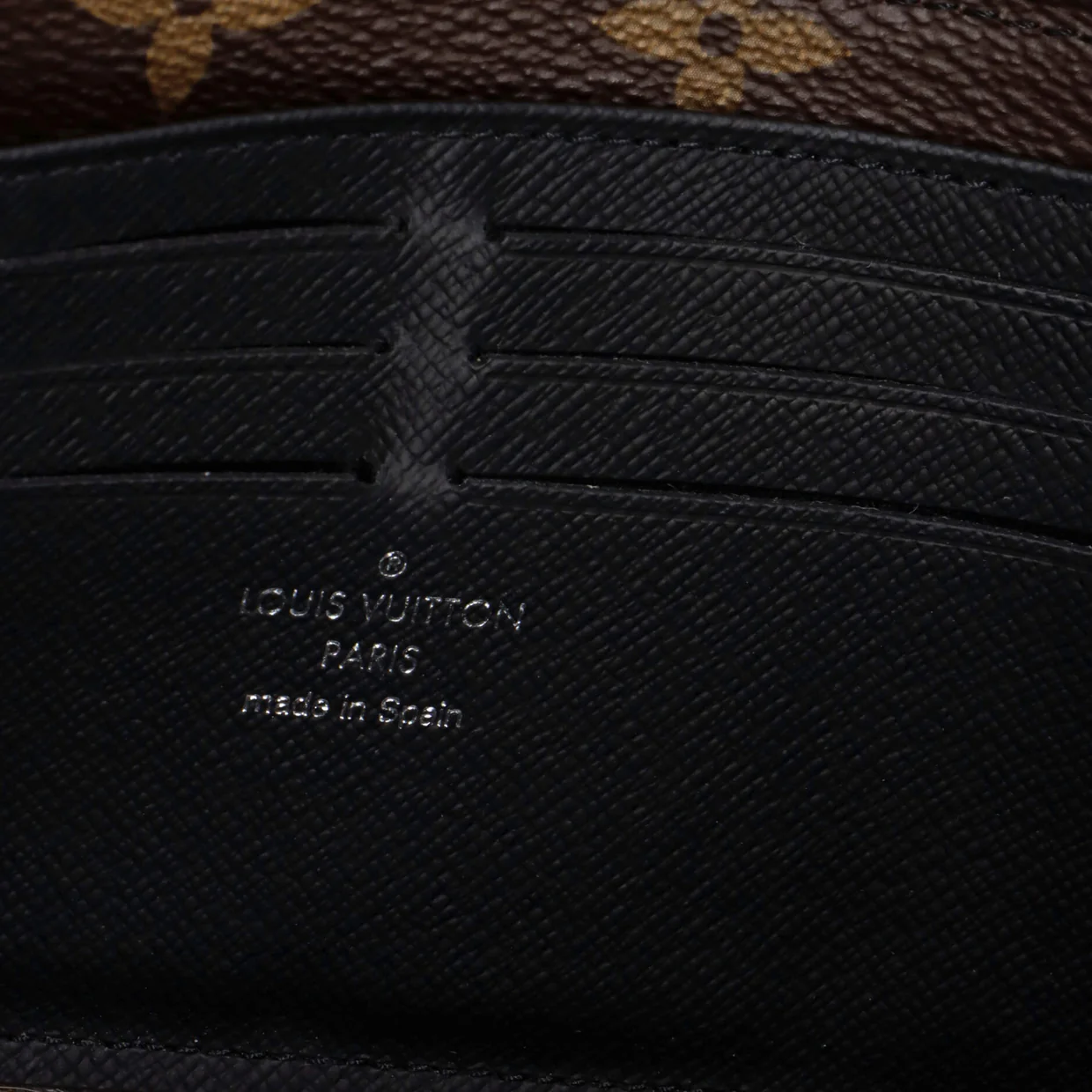 Zippy Dragonne Wallet Macassar Monogram Canvas - Deep Luxury