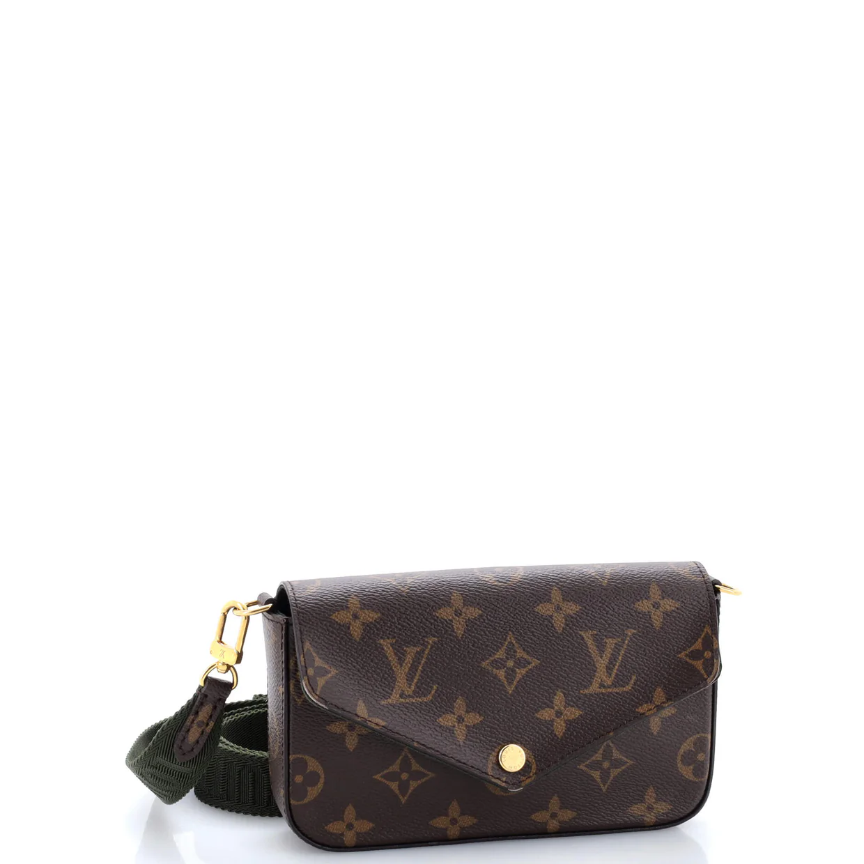 Felicie Strap u0026 Go Handbag Monogram Canvas - Deep Luxury
