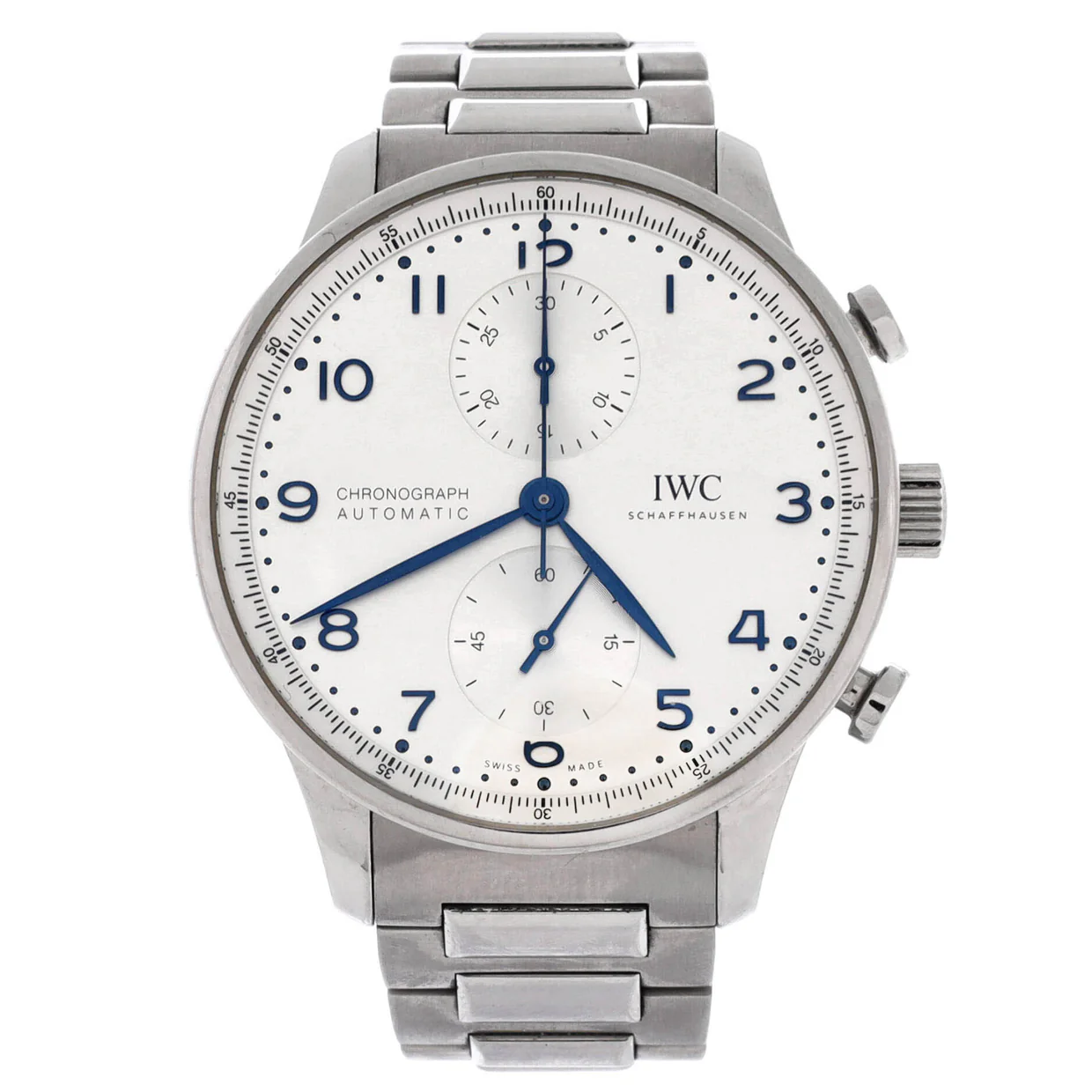 Portugieser Chronograph Automatic Watch Stainless Steel 41 - Deep Luxury