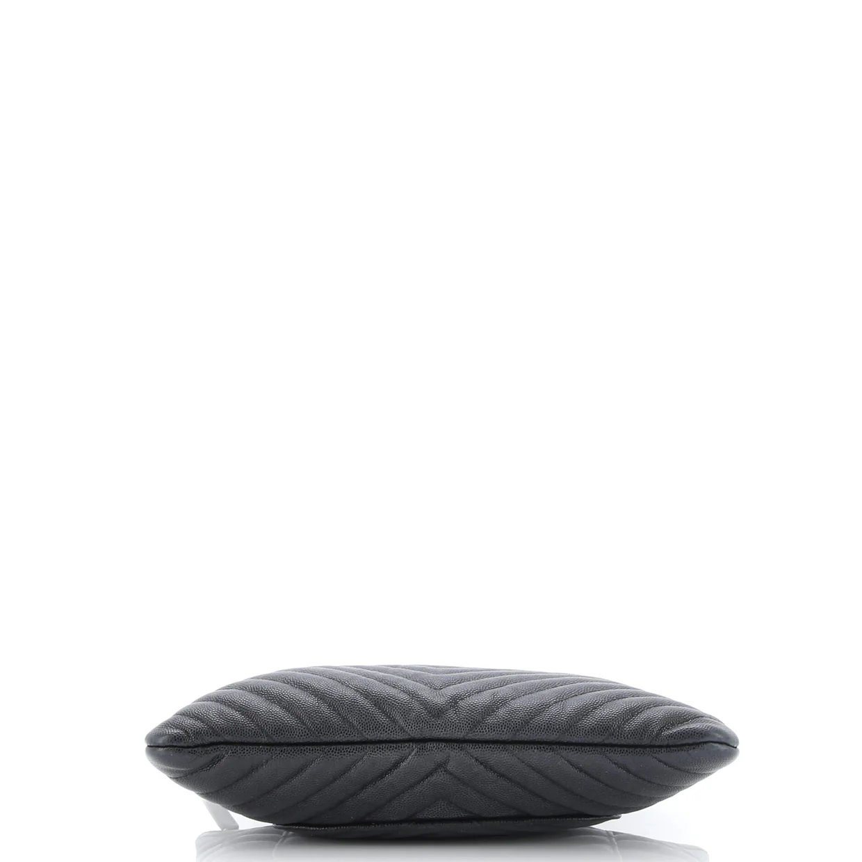 O Case Clutch Chevron Caviar Medium - Deep Luxury