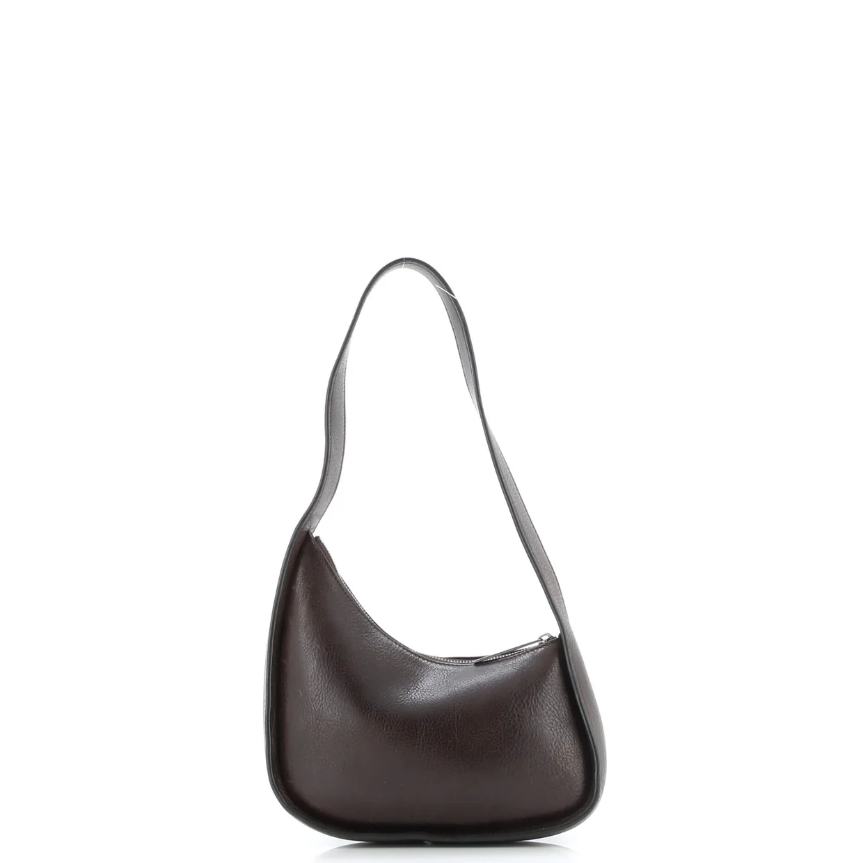 Half Moon Shoulder Bag Leather - Deep Luxury
