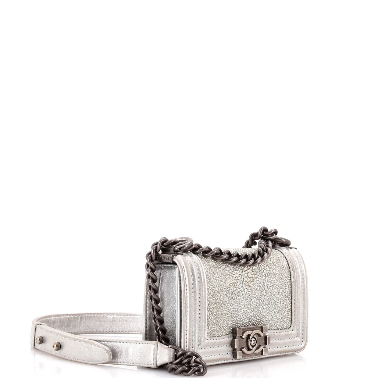 Boy Flap Bag Stingray Mini - Deep Luxury